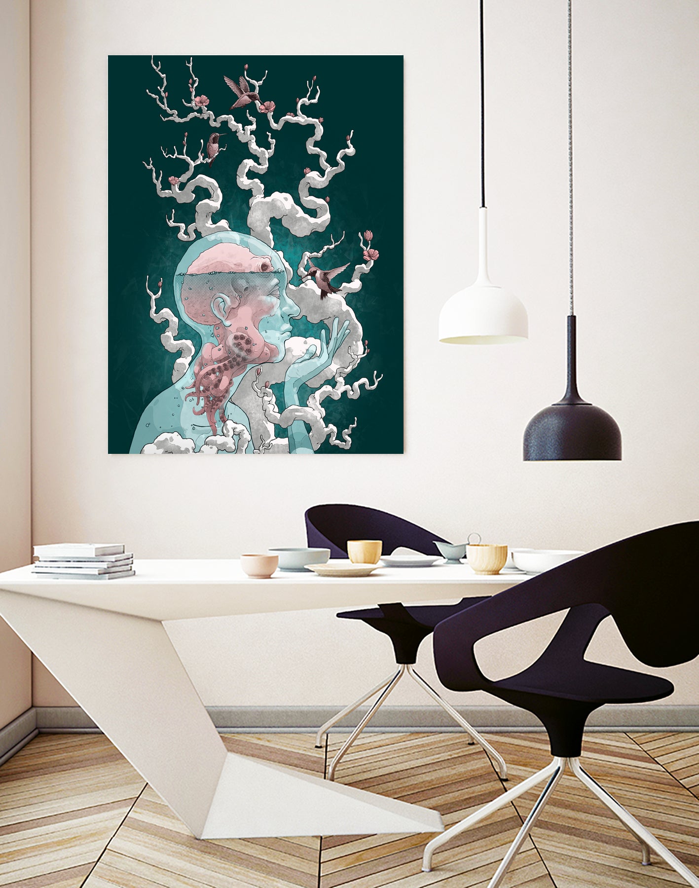 Deceiver by Anthony Aves on GIANT ART - green digital painting