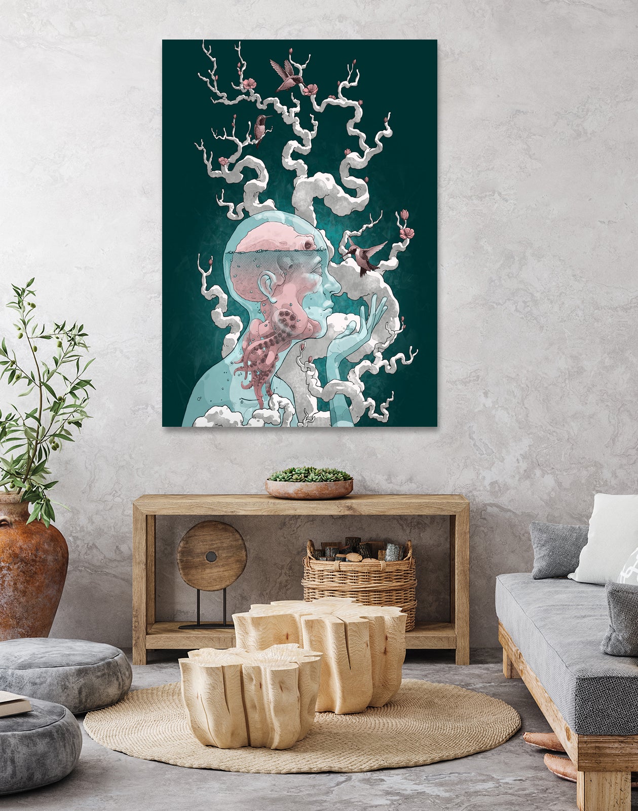 Deceiver by Anthony Aves on GIANT ART - green digital painting