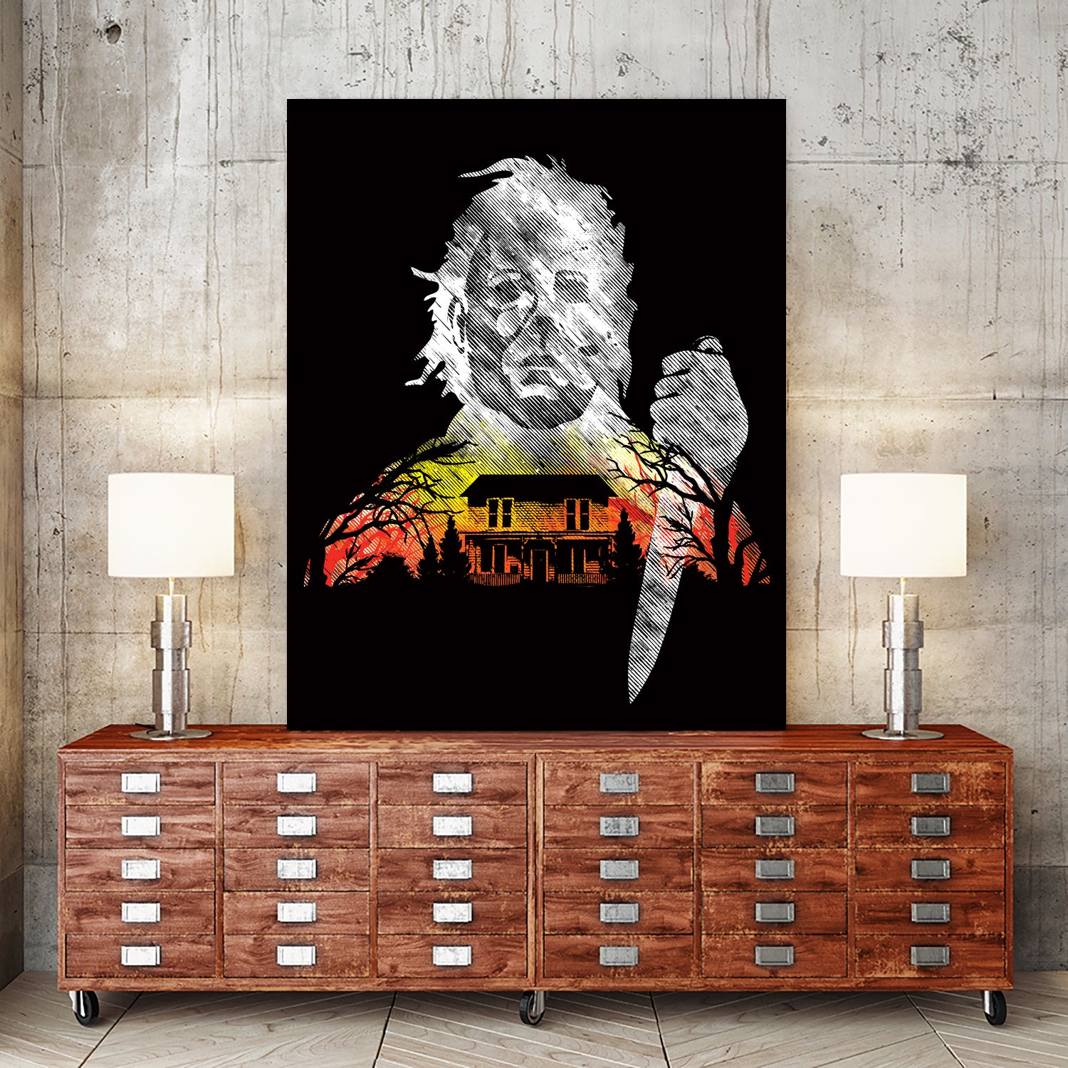 Happy Halloween by Dale Hutchinson on GIANT ART - black vector illustration