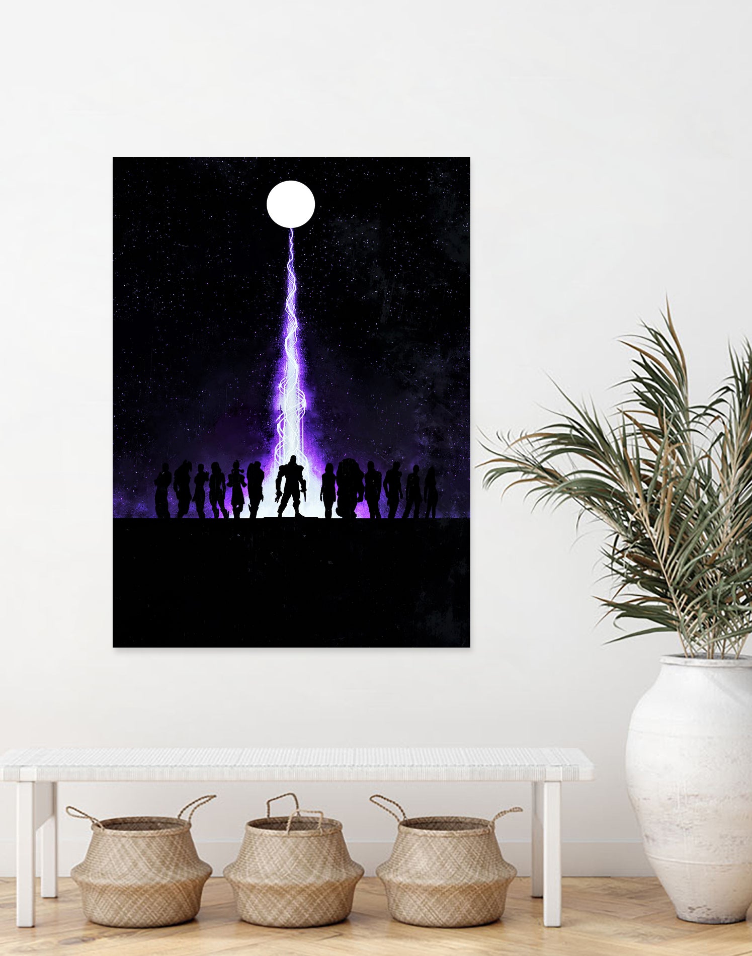 Mass Effect Vintage Poster by SucculentBurger Zolich on GIANT ART - blue character design