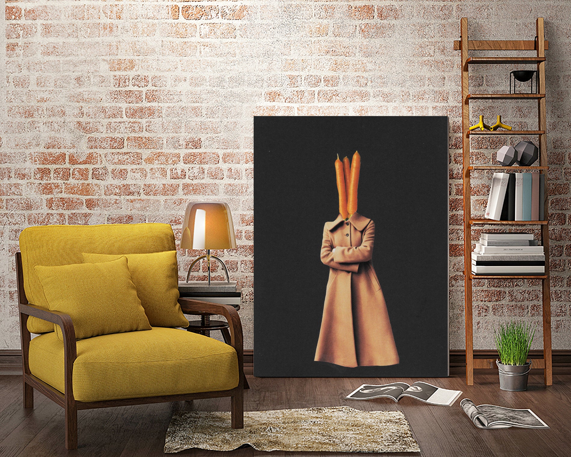 i dont carrot all by Kiki Castel on GIANT ART - black photo manipulation