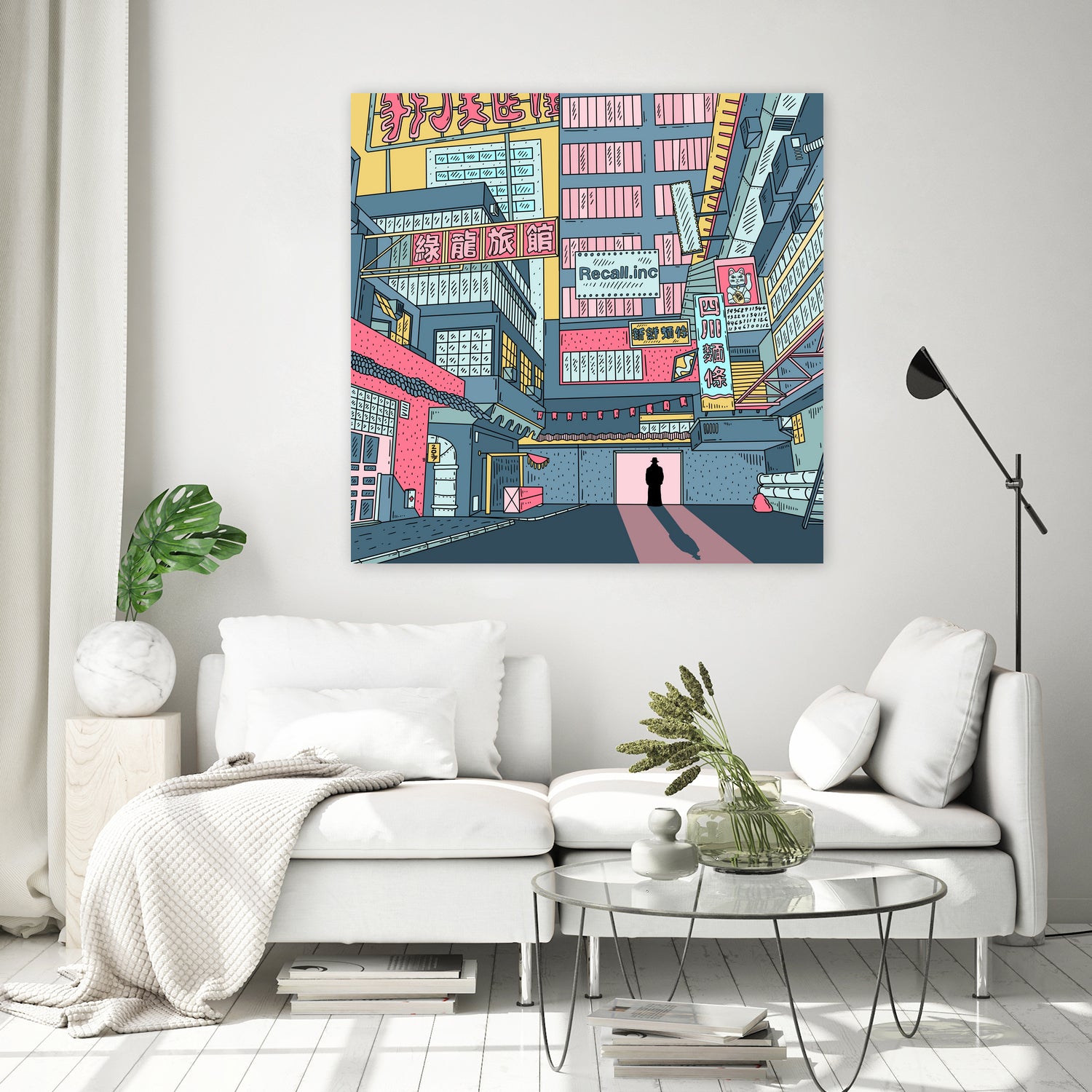 Philip K. Dick's Electric Dream by Alexandra Kalenskaya on GIANT ART - white digital painting