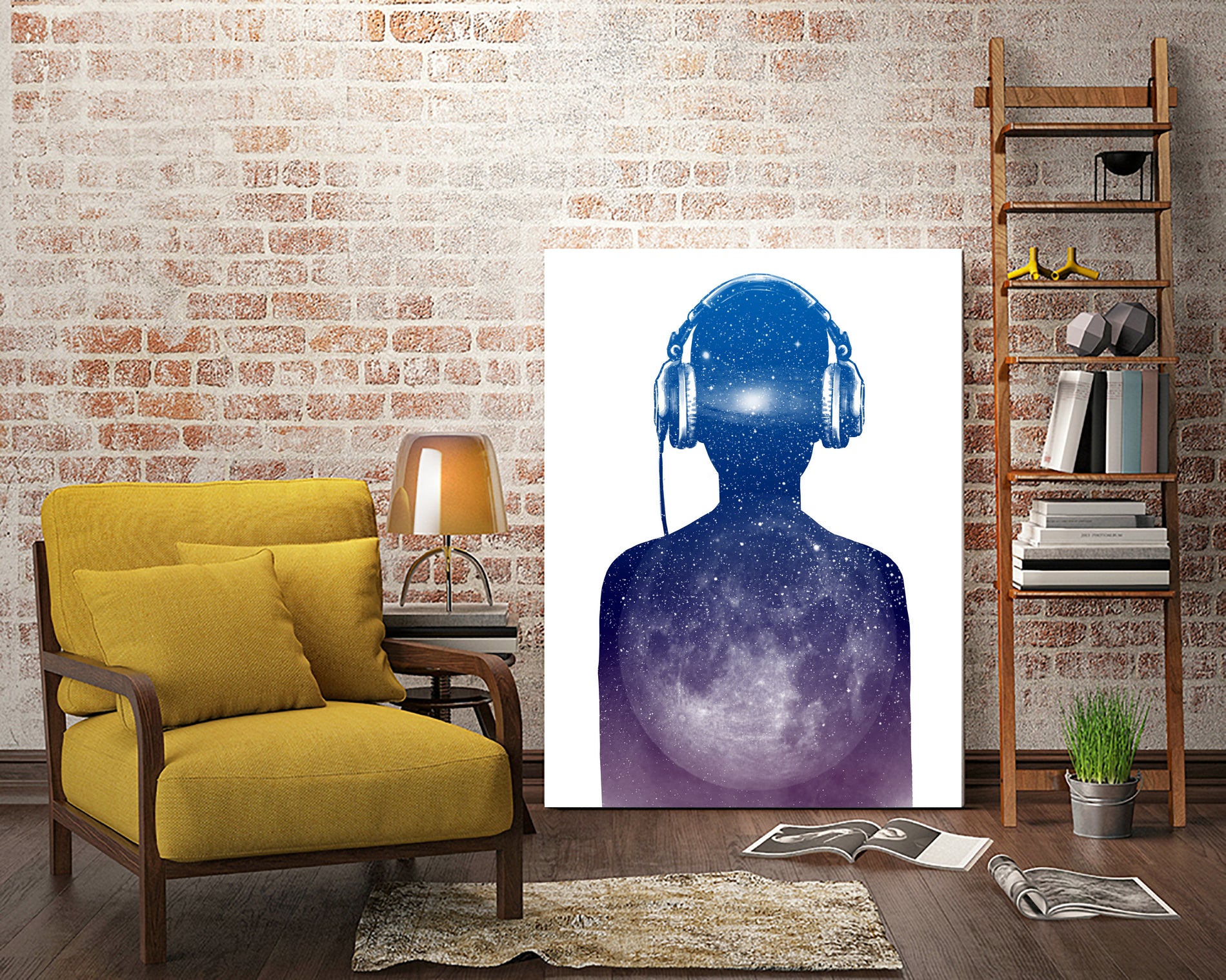 Music Space by barmalisi rtb on GIANT ART - white digital drawing