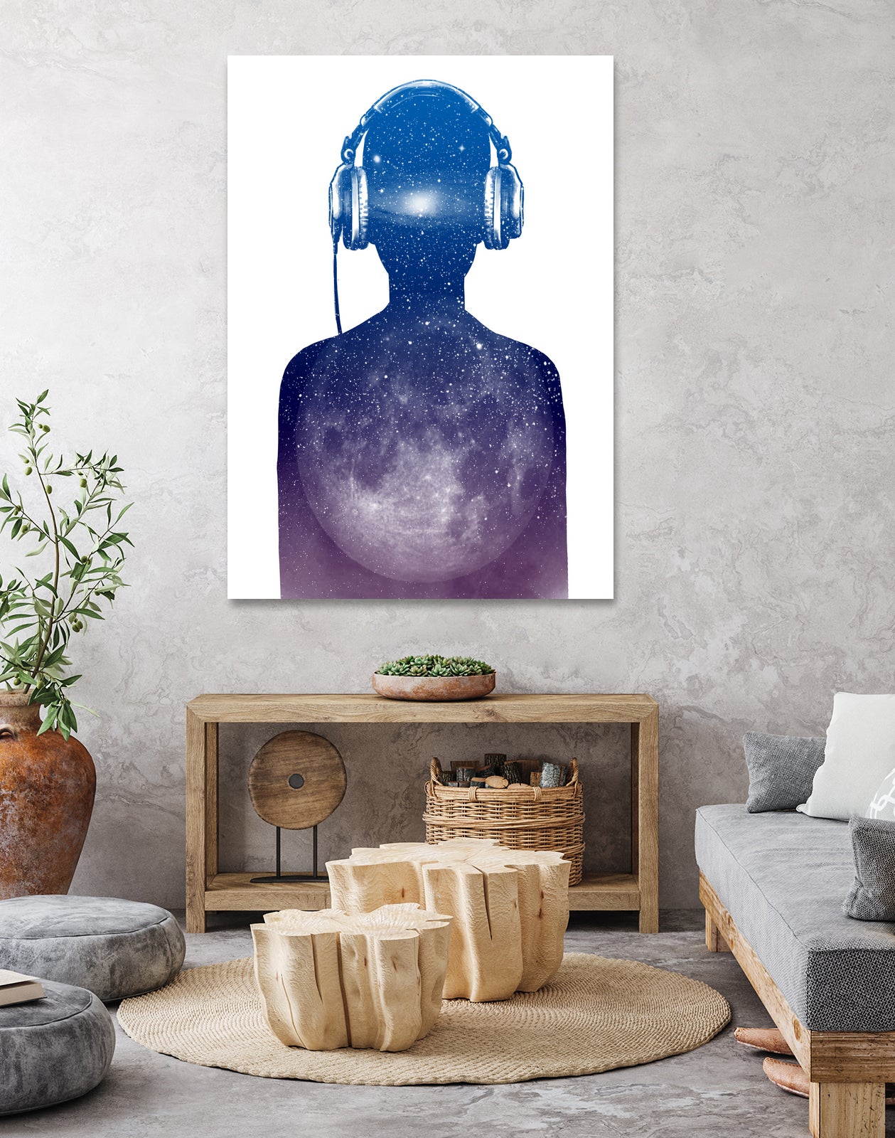 Music Space by barmalisi rtb on GIANT ART - white digital drawing