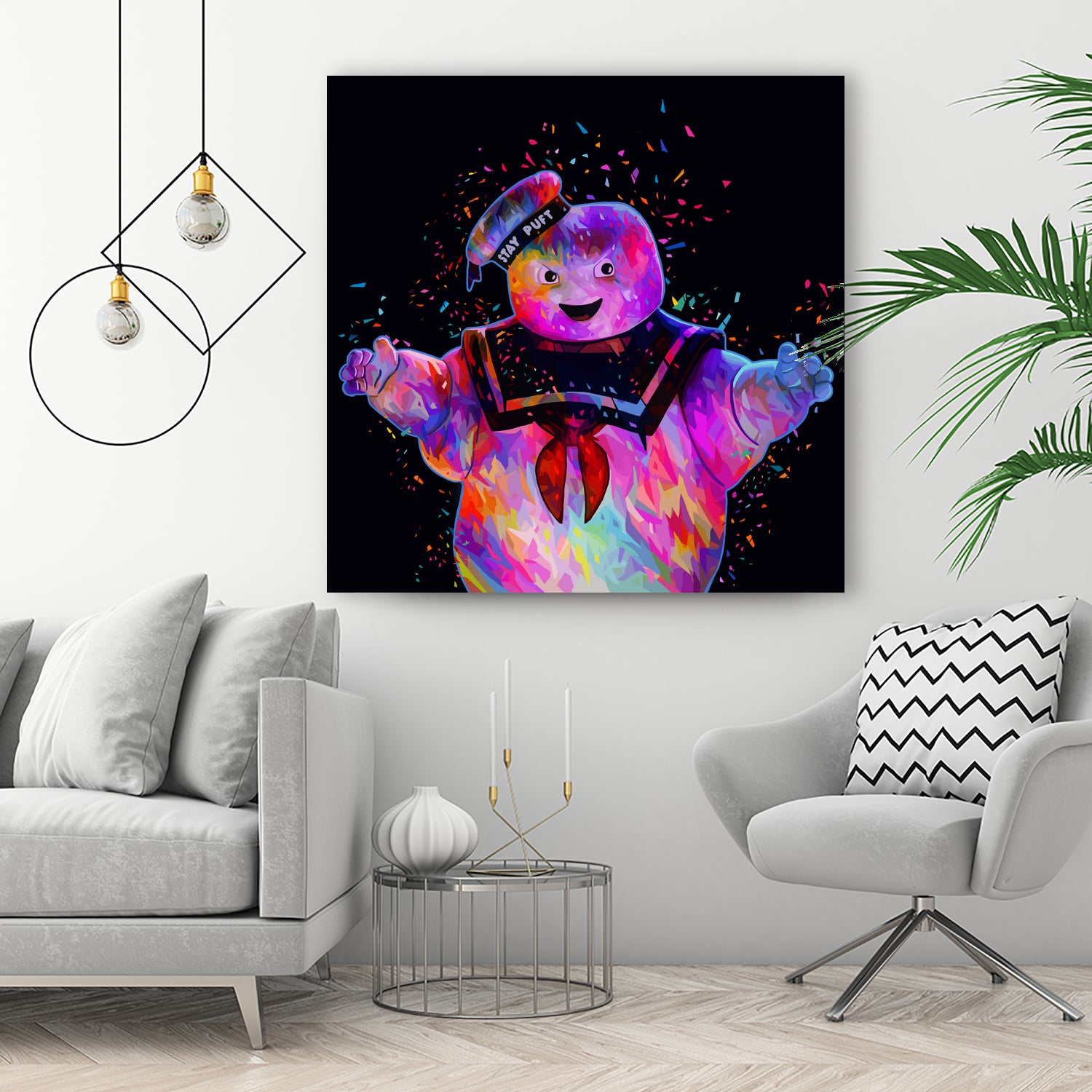 Stay Puft by Alessandro Pautasso on GIANT ART - black digital painting