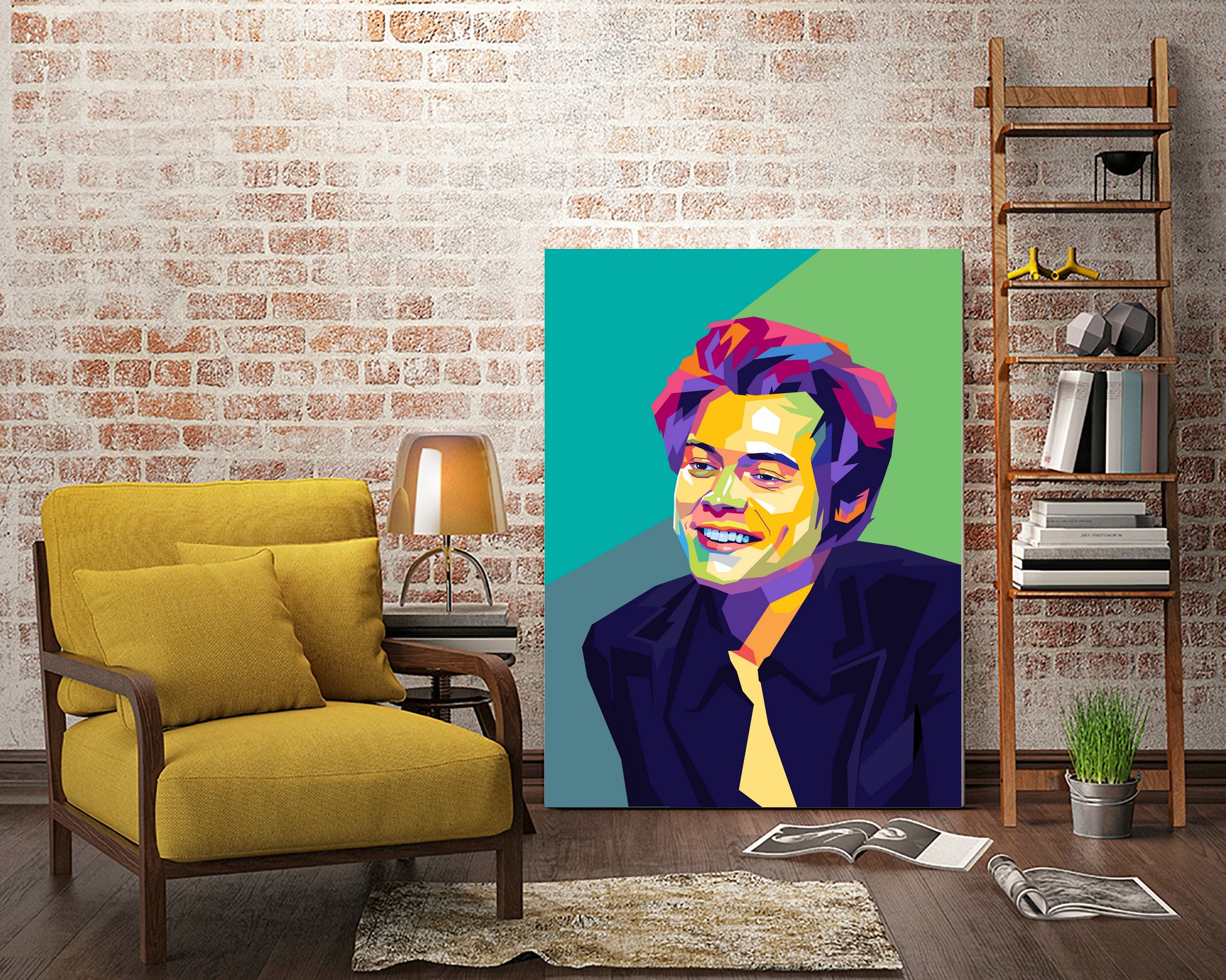 Harry Styles portrait by Xen Zendra on GIANT ART
