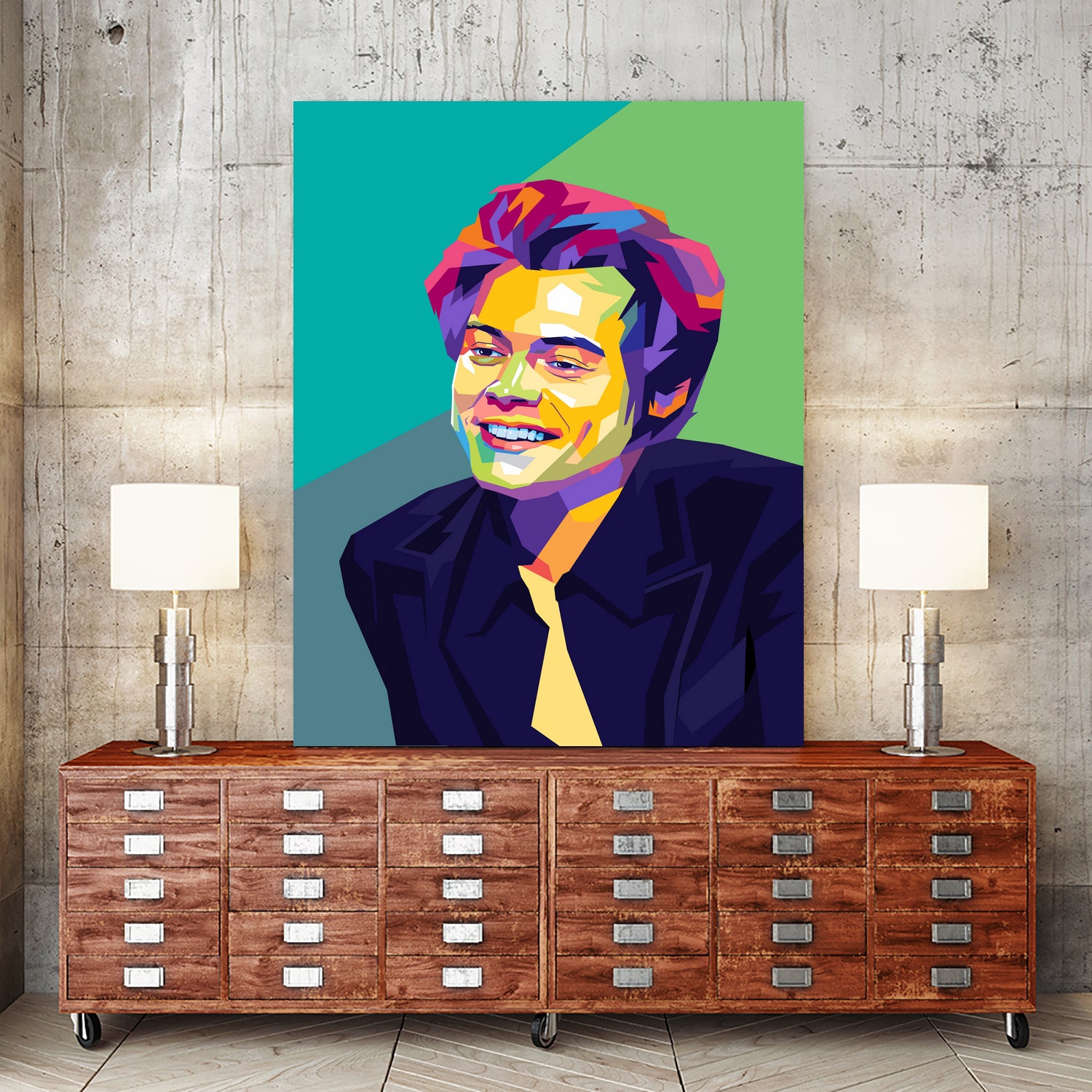 Harry Styles portrait by Xen Zendra on GIANT ART