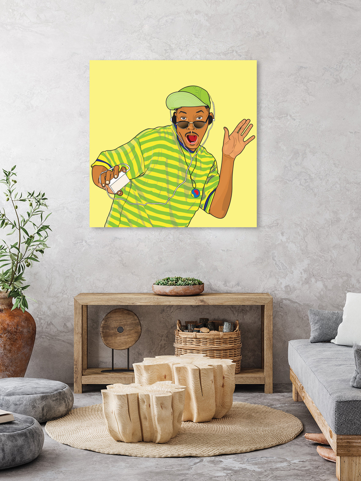 FRESH PRINCE OF BEL AIR by Nurul Aimi Binti Yahaya on GIANT ART - yellow digital drawing