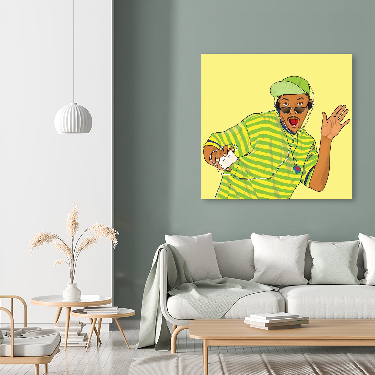 FRESH PRINCE OF BEL AIR by Nurul Aimi Binti Yahaya on GIANT ART - yellow digital drawing