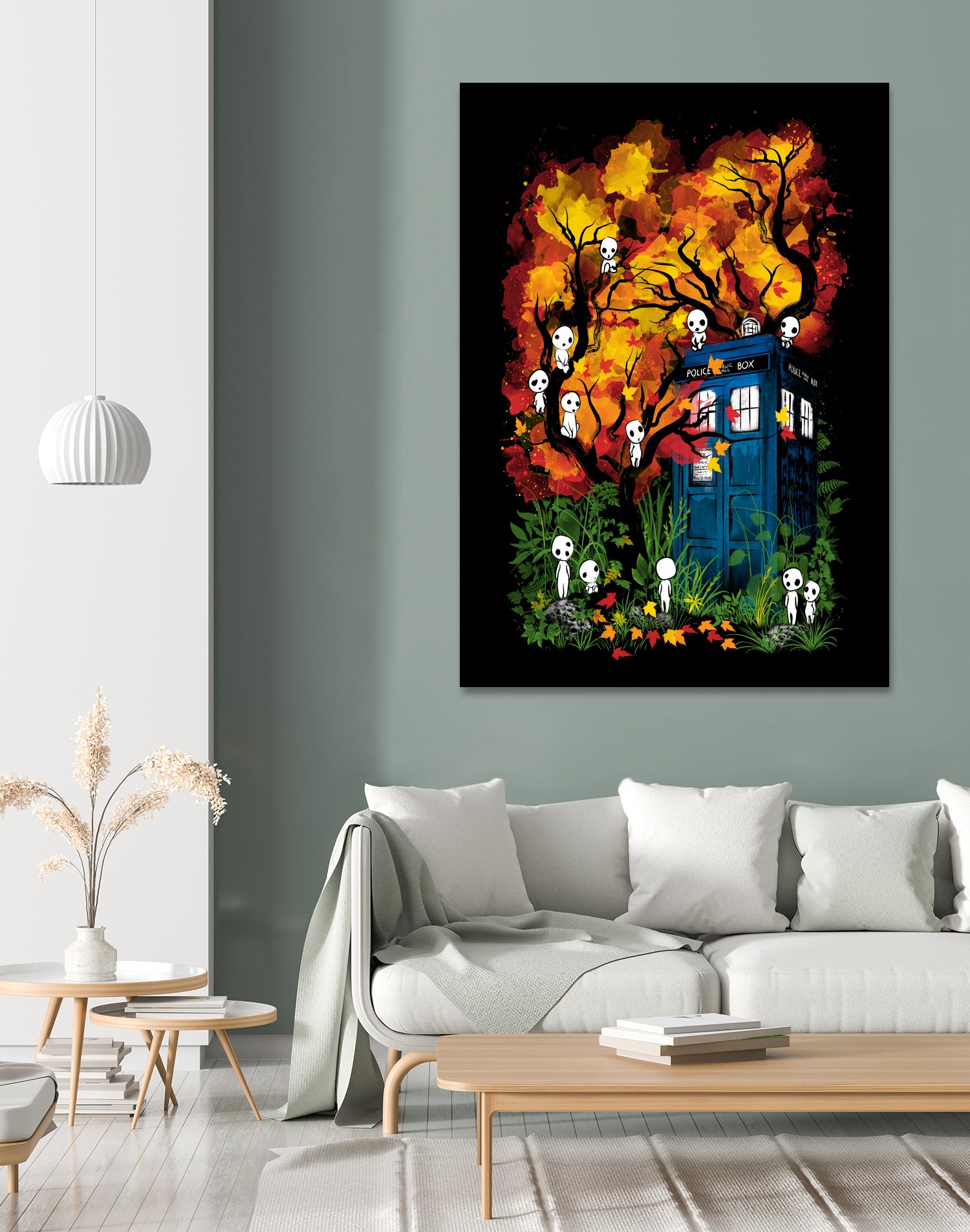 The Doctor in the Forest by Antonio Camarena on GIANT ART - black digital painting