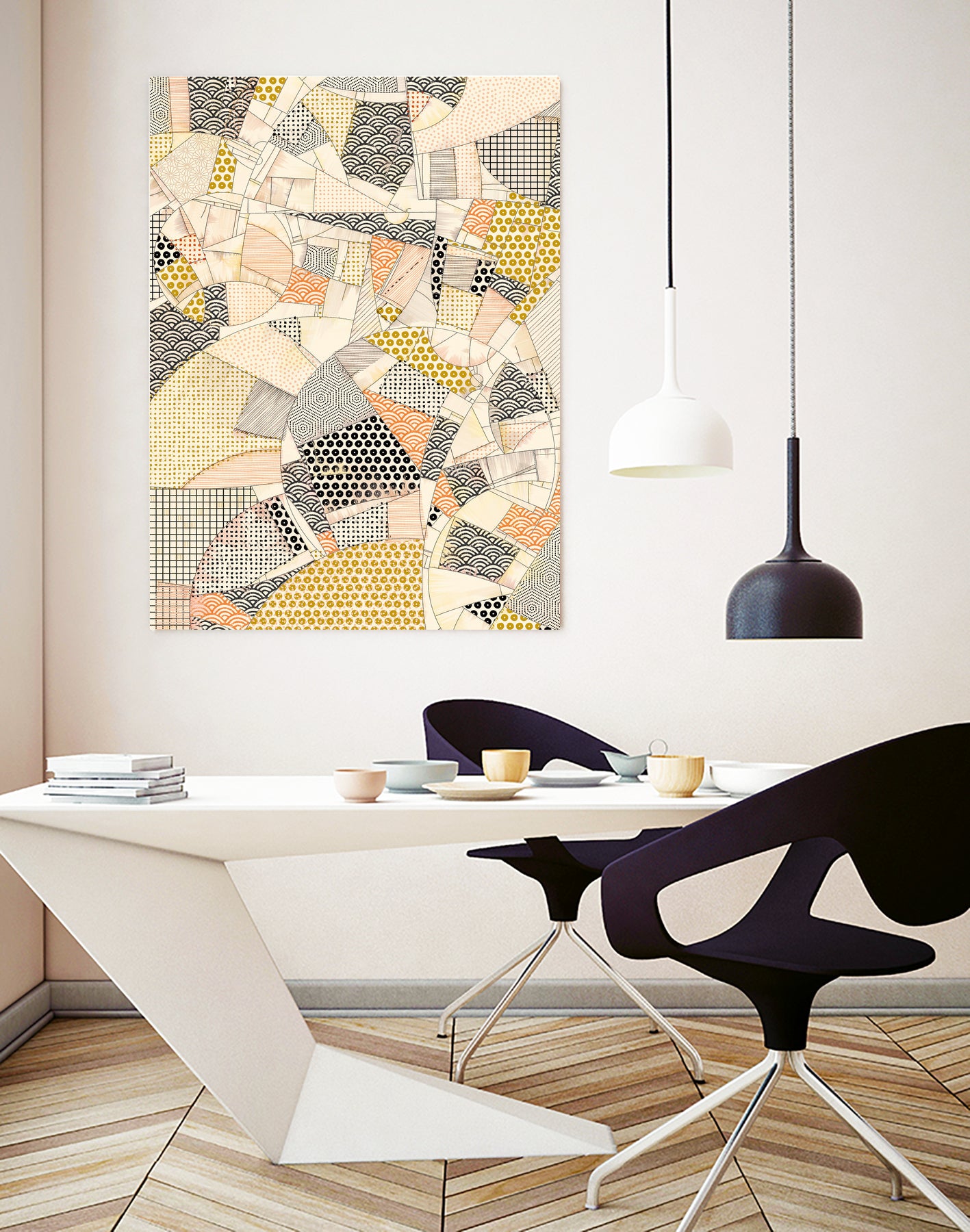 Pajala by Håkan Årblom on GIANT ART - fuchsia digital painting