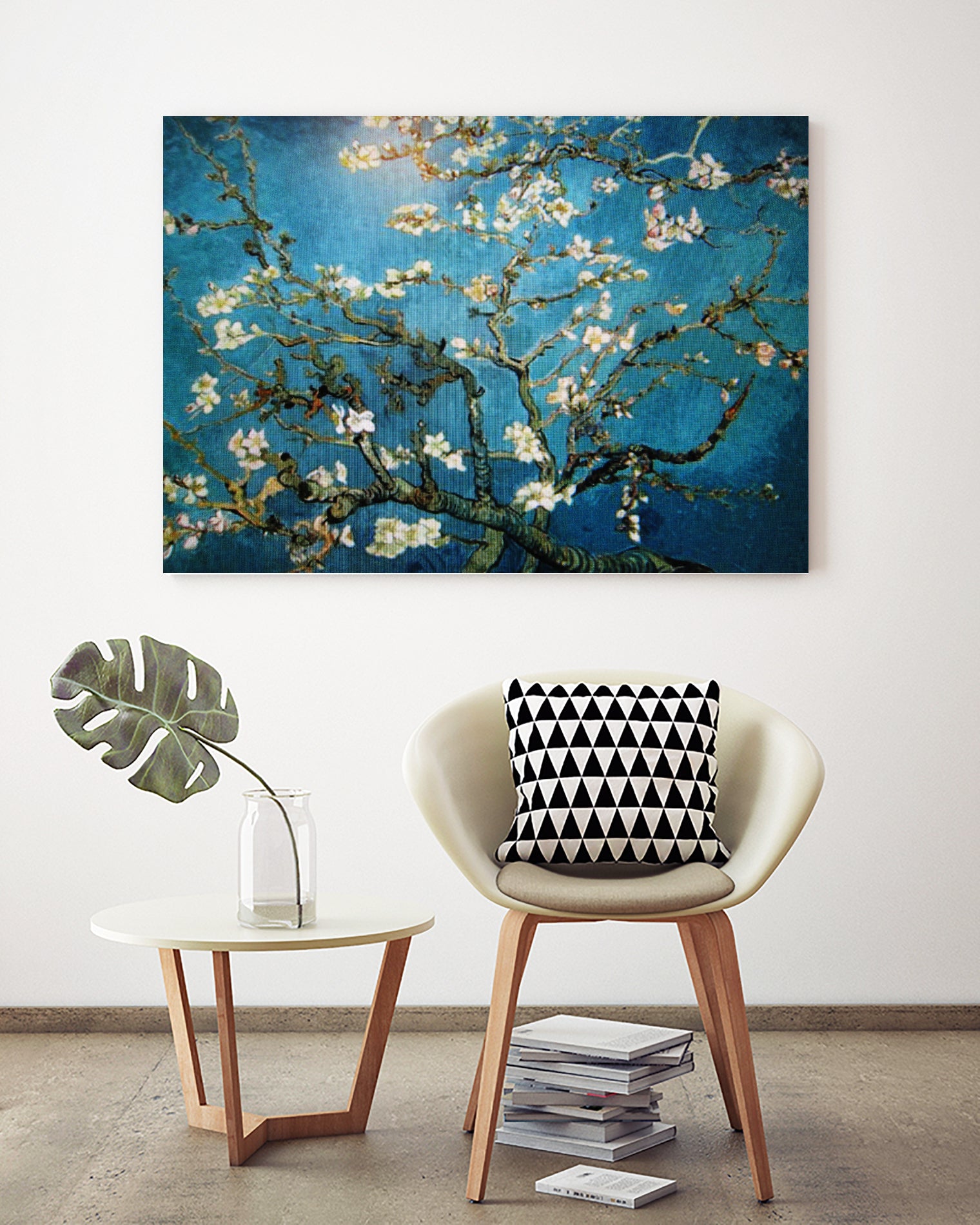 Van Gogh (Reproduction) 5th Edition by Bojan Ćulibrk on GIANT ART - blue photo manipulation