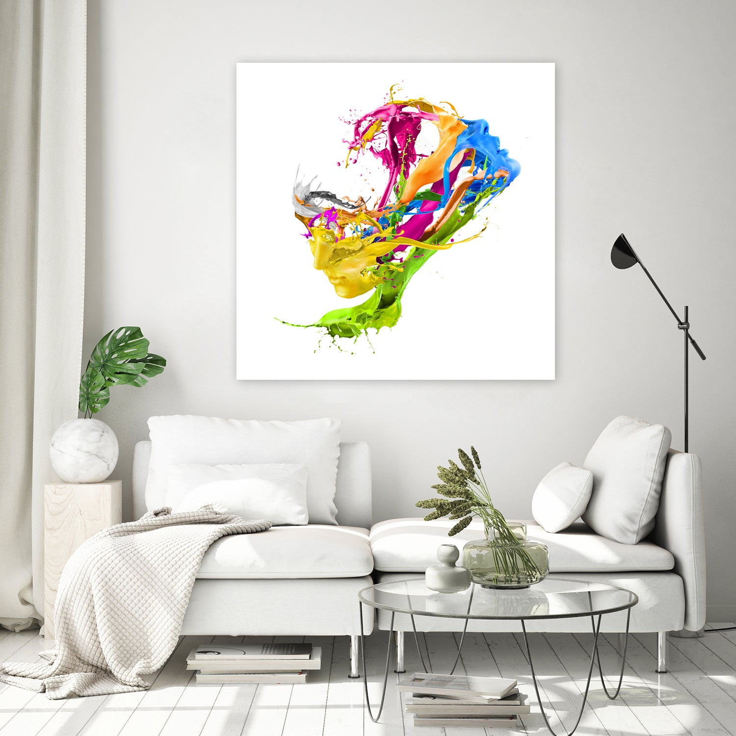 Colors - Unleash by Ferdi Rizkiyanto on GIANT ART - white digital painting