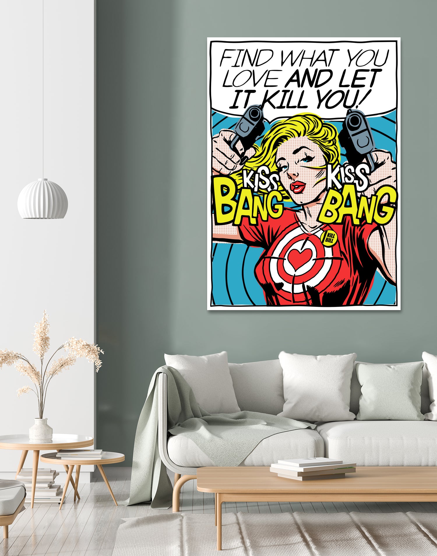 Find What You Love by Bily Mariano da Luz on GIANT ART - blue digital drawing