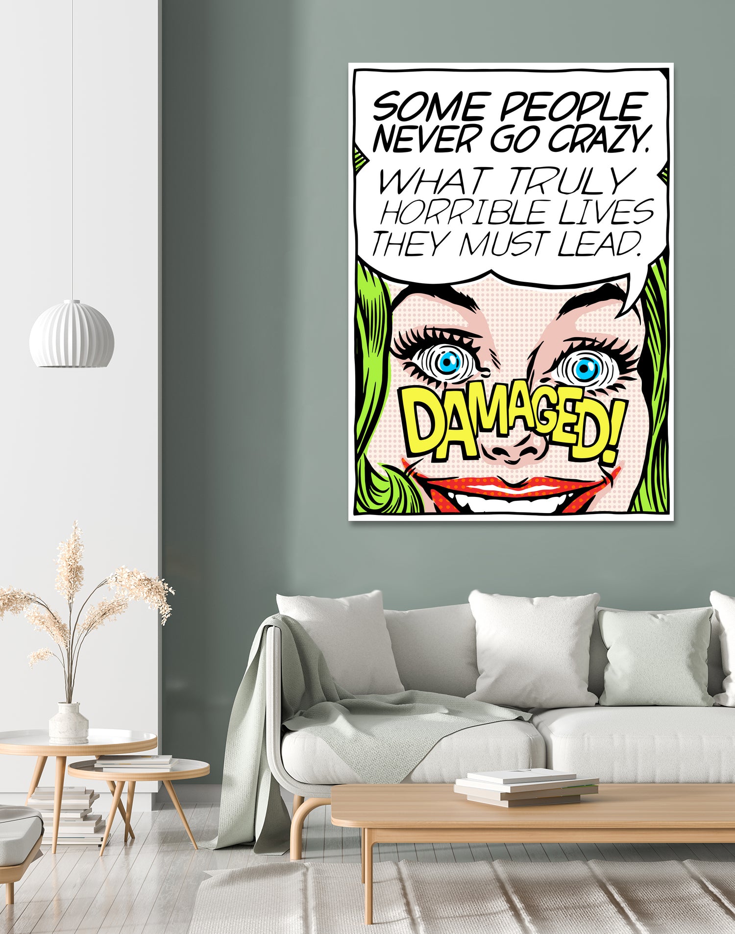 Never Go Crazy by Bily Mariano da Luz on GIANT ART - yellow digital drawing