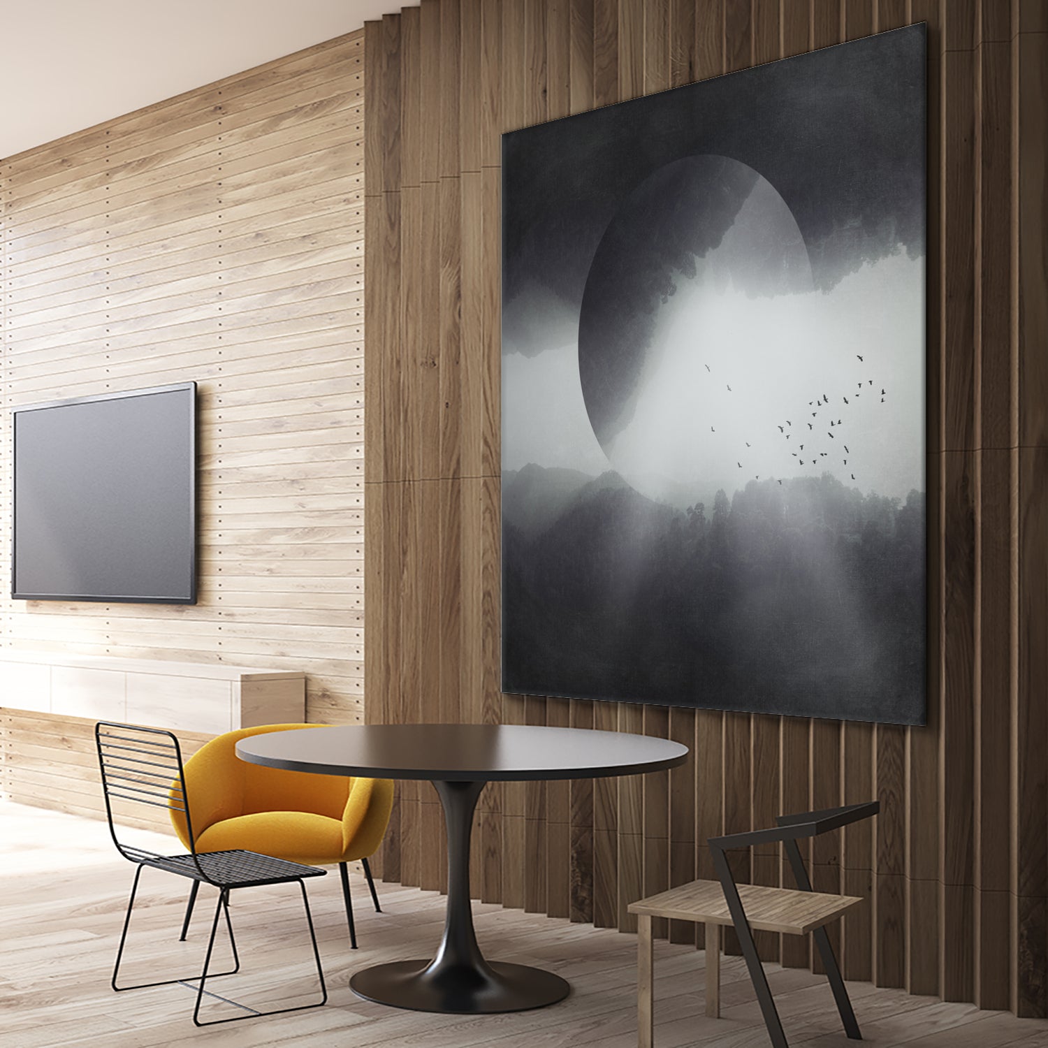 spaces VIII -singularity by Dirk Wüstenhagen on GIANT ART - black photo manipulation