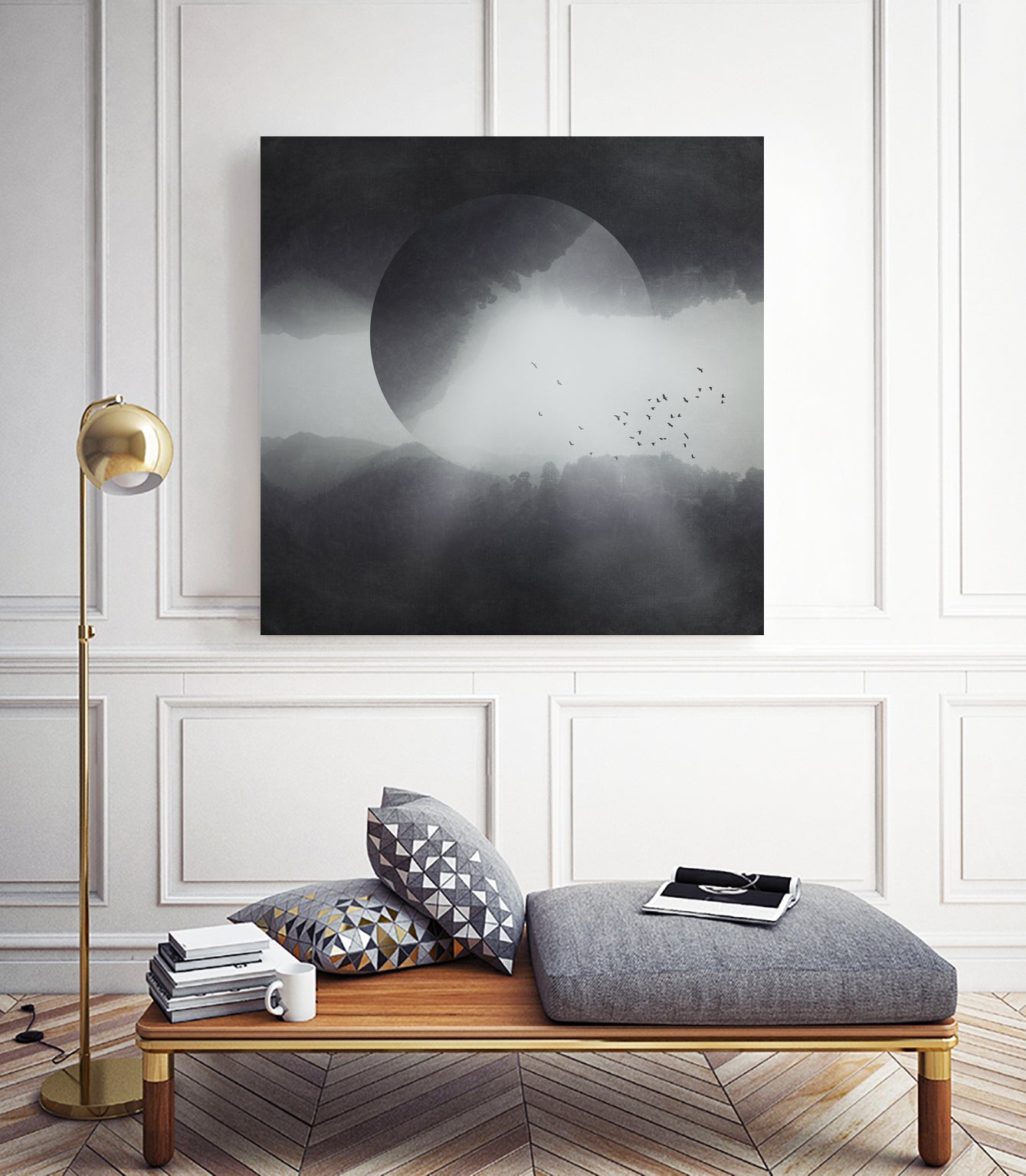 spaces VIII -singularity by Dirk Wüstenhagen on GIANT ART - black photo manipulation