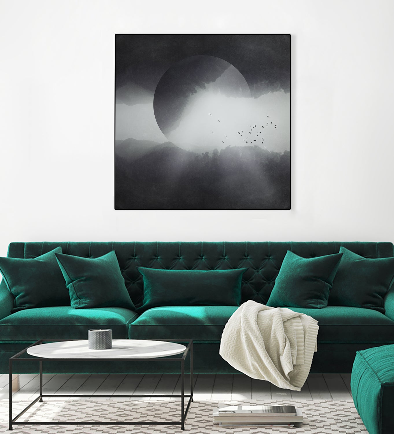 spaces VIII -singularity by Dirk Wüstenhagen on GIANT ART - black photo manipulation