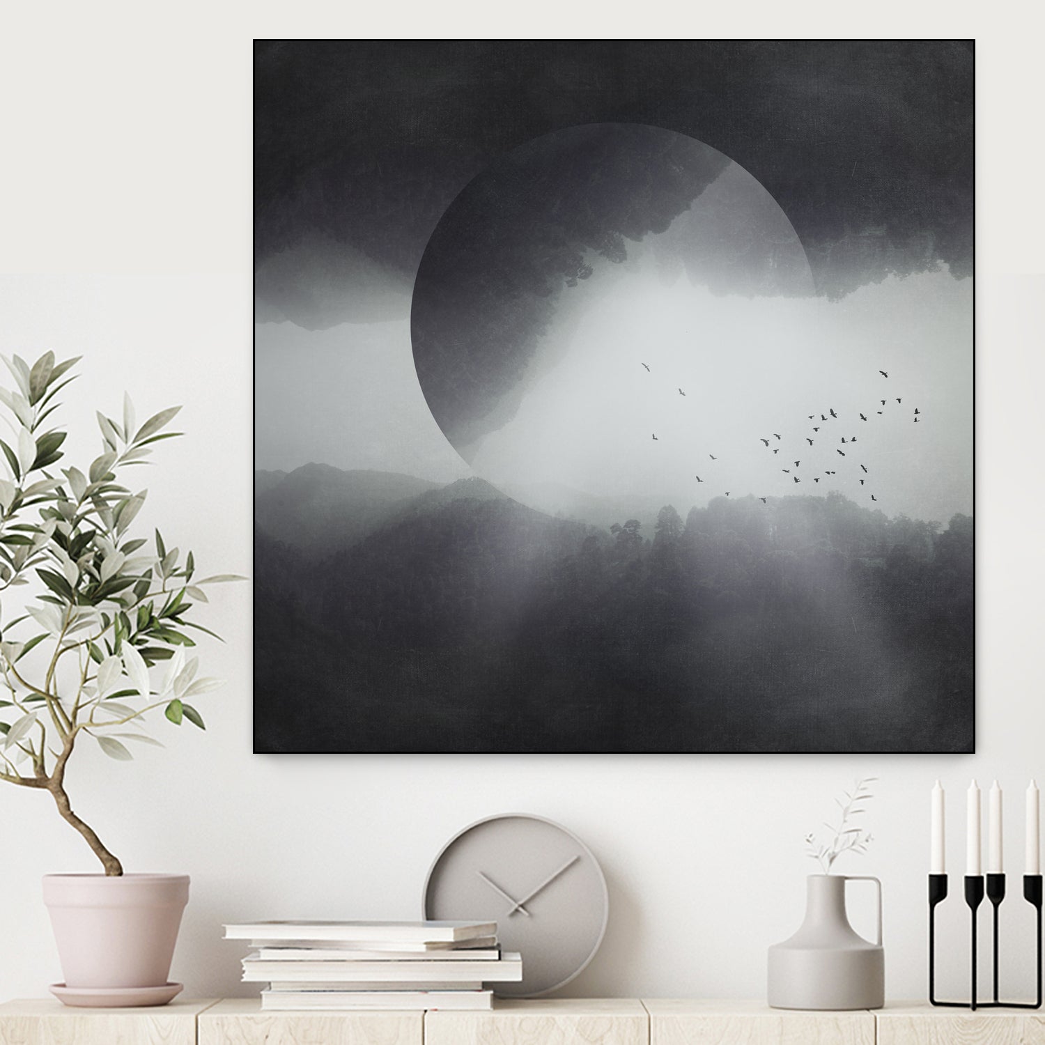 spaces VIII -singularity by Dirk Wüstenhagen on GIANT ART - black photo manipulation