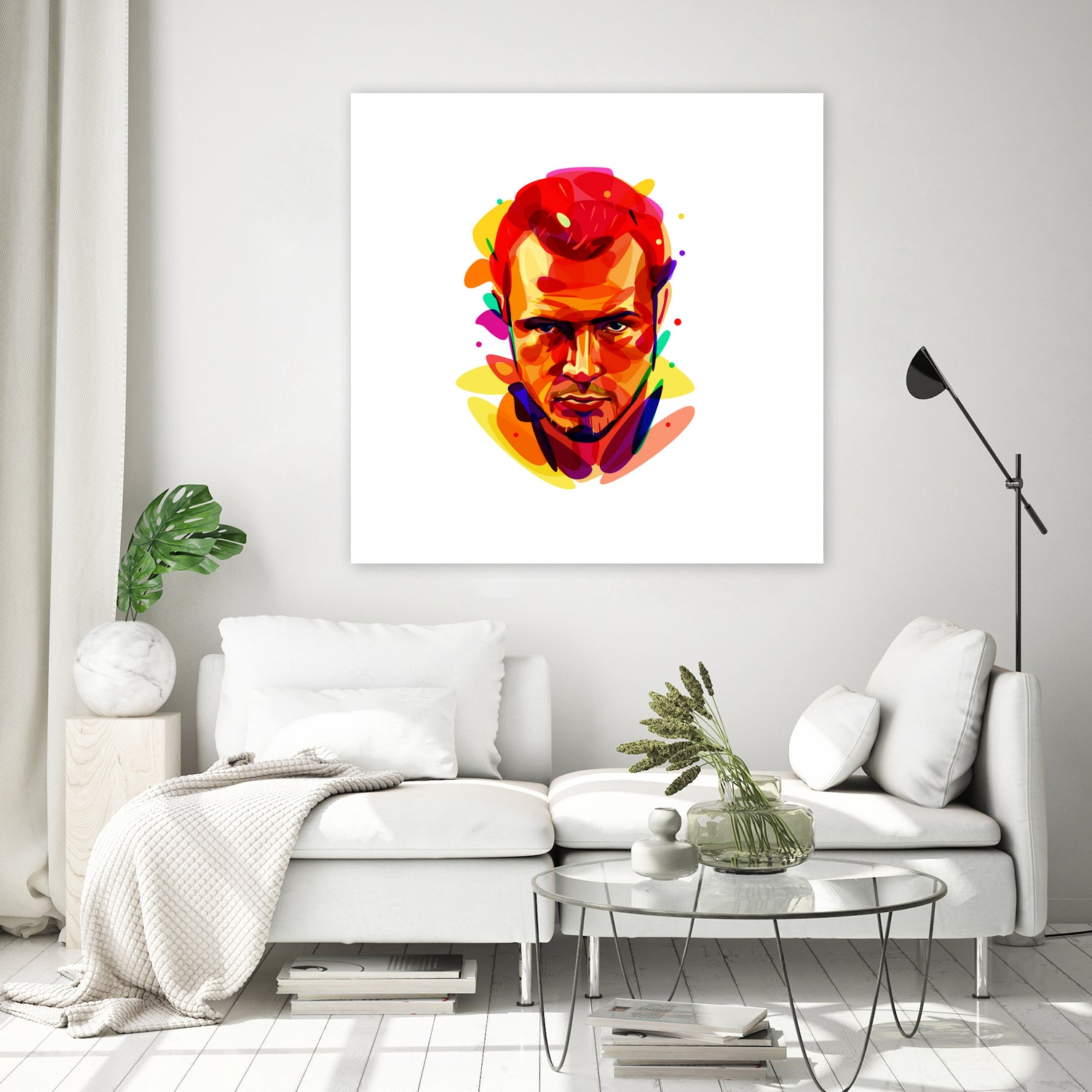 Scott Weiland by Ilya Shapko on GIANT ART - orange digital drawing