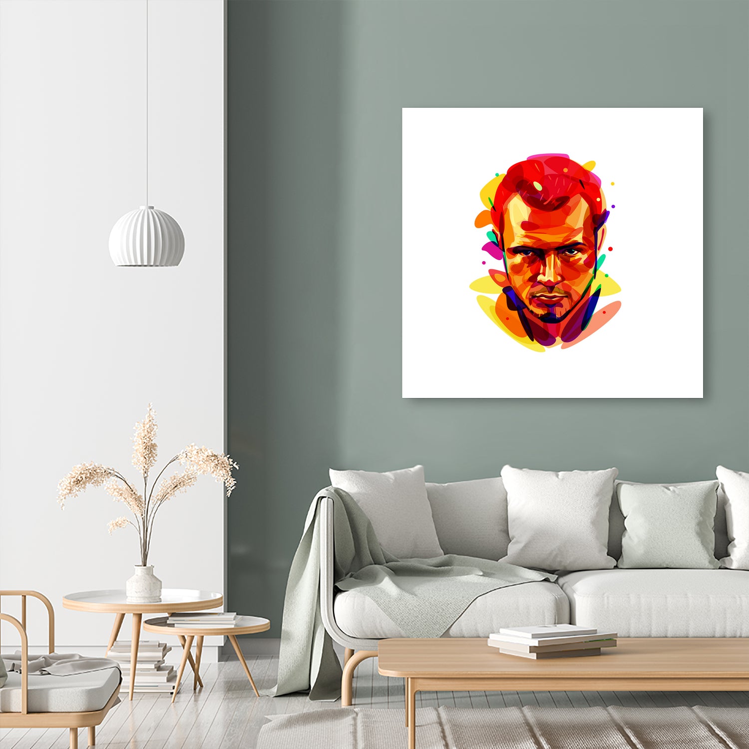 Scott Weiland by Ilya Shapko on GIANT ART - orange digital drawing