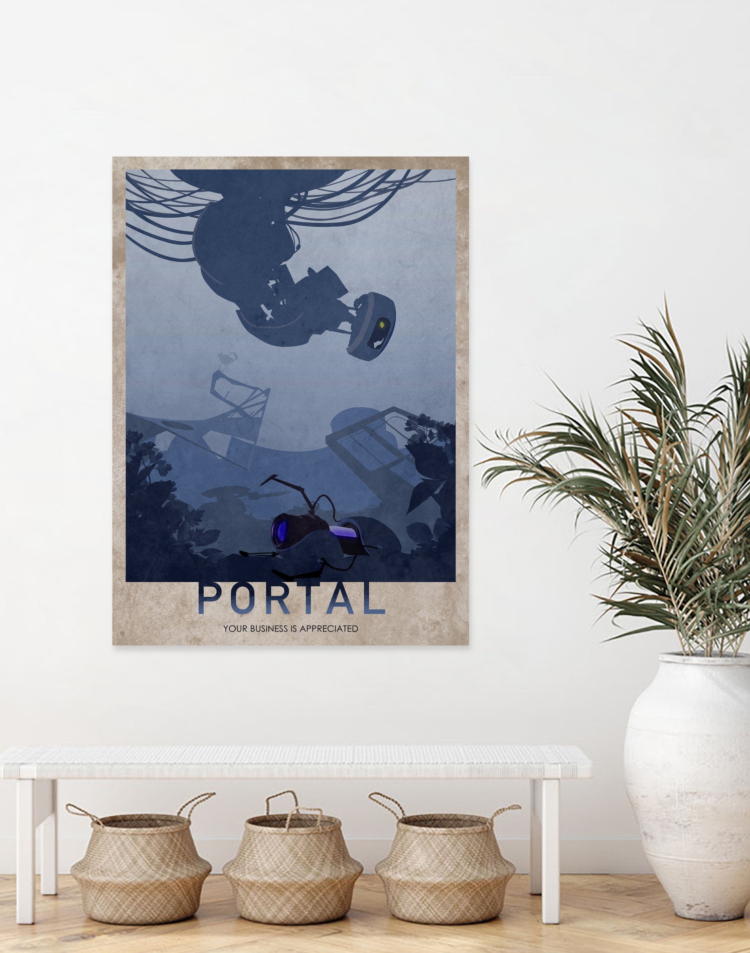 Portal by Ryan Ripley on GIANT ART - blue digital drawing