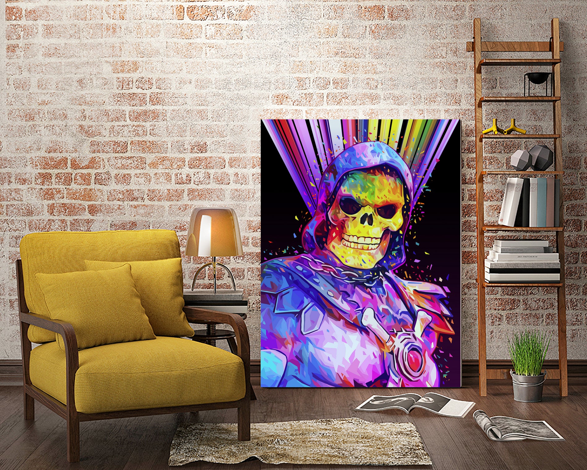 Skeletor by Alessandro Pautasso on GIANT ART - black digital painting