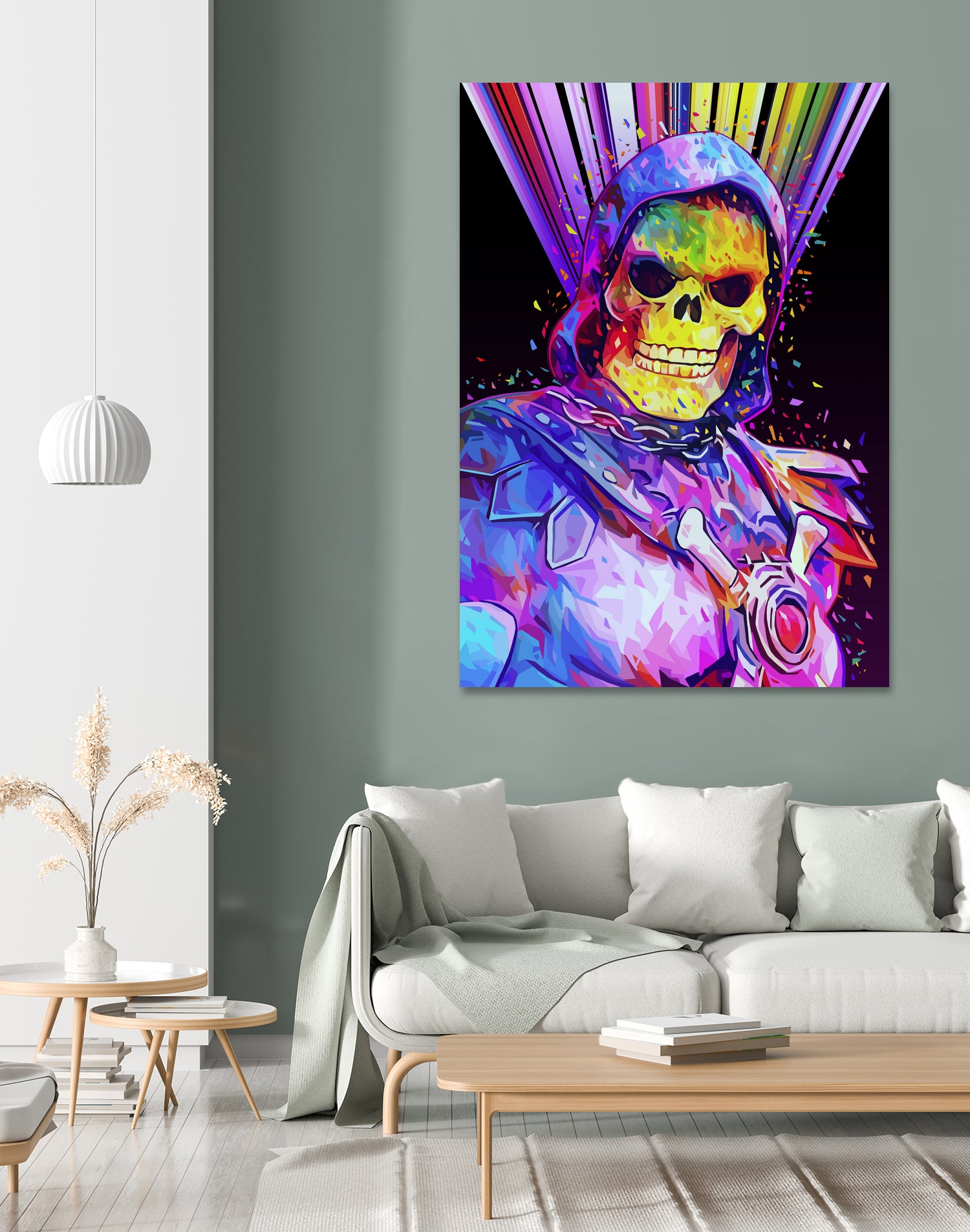 Skeletor by Alessandro Pautasso on GIANT ART - black digital painting