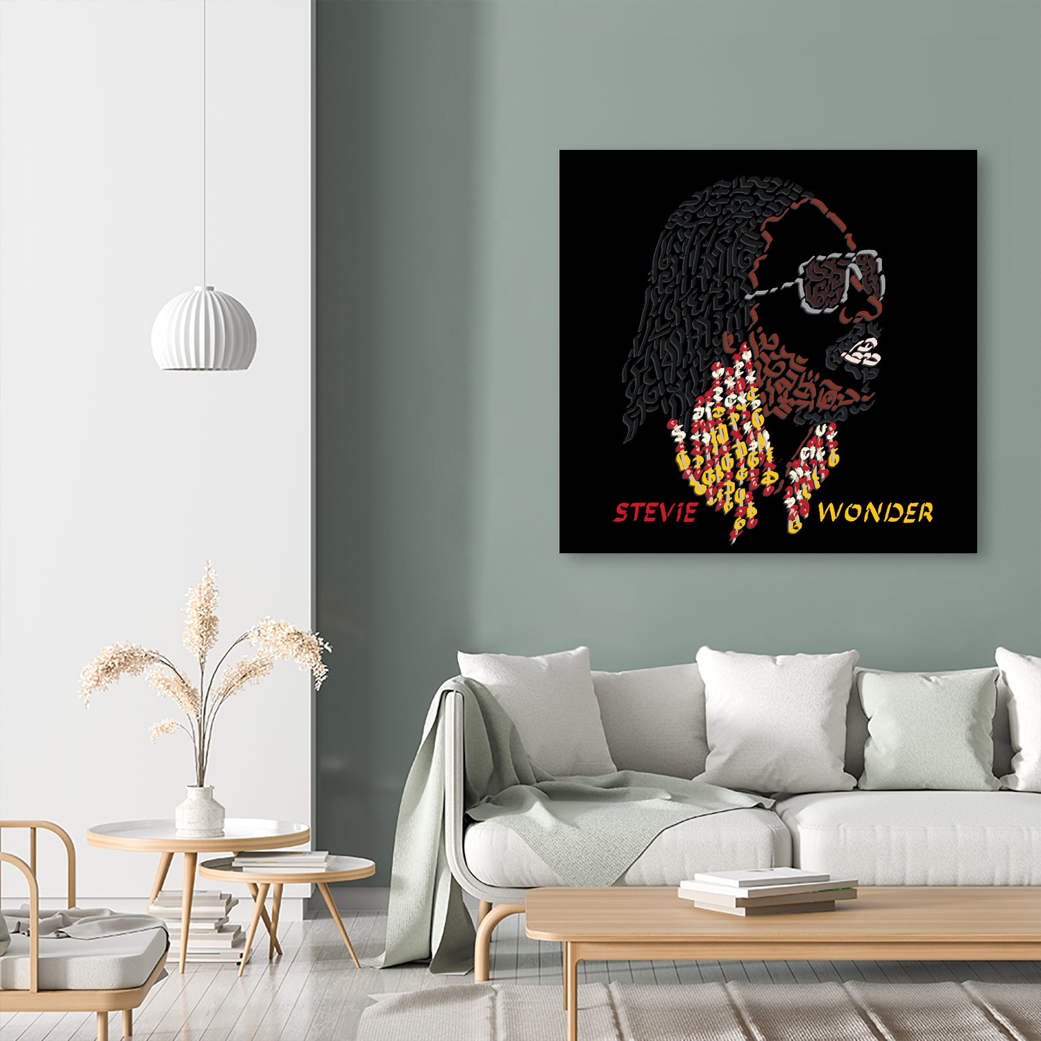 Steve Wonder by Caroline BESSIERES on GIANT ART - black character design