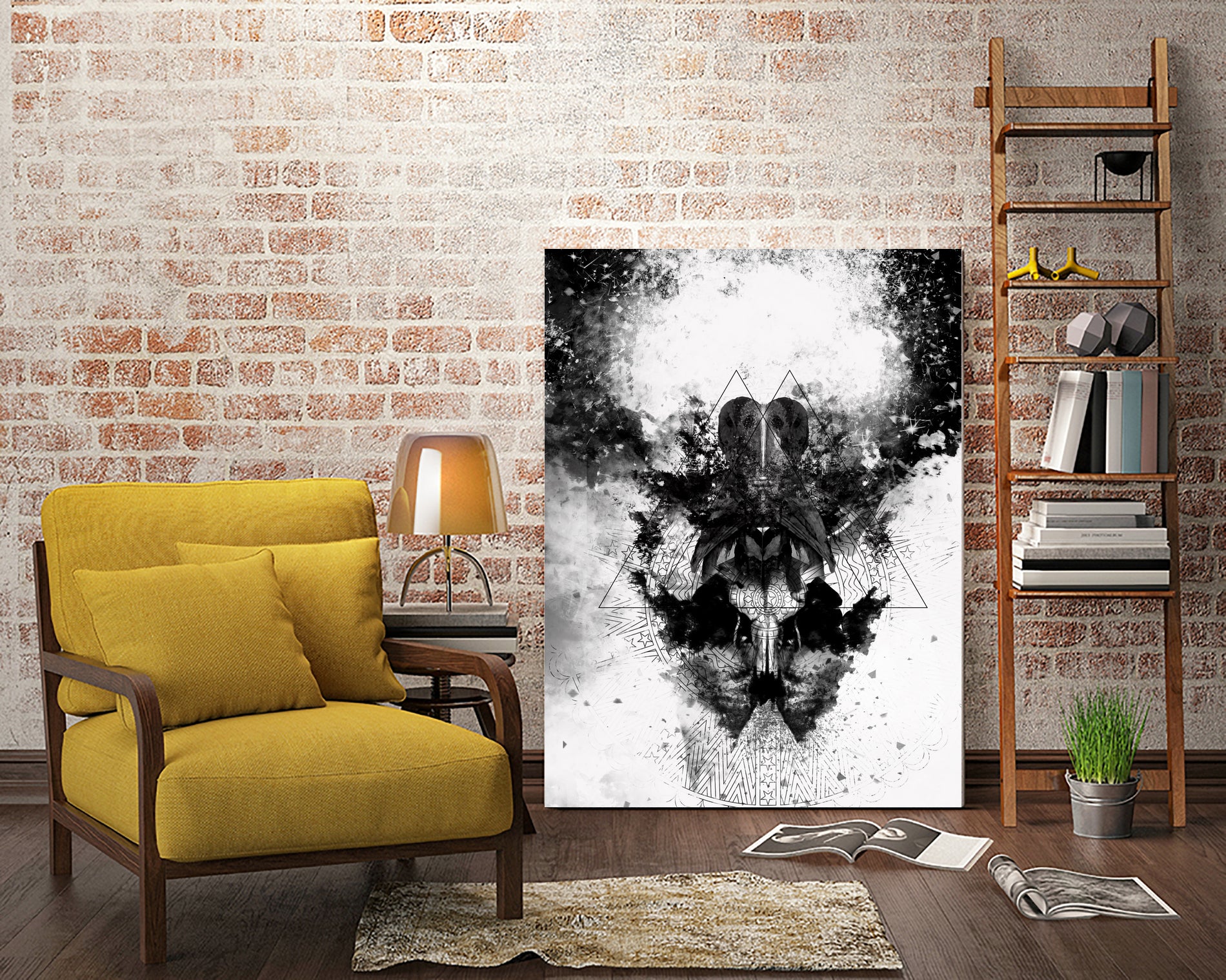 INKBLOT by Ana Rita Silva on GIANT ART - white photo illustration
