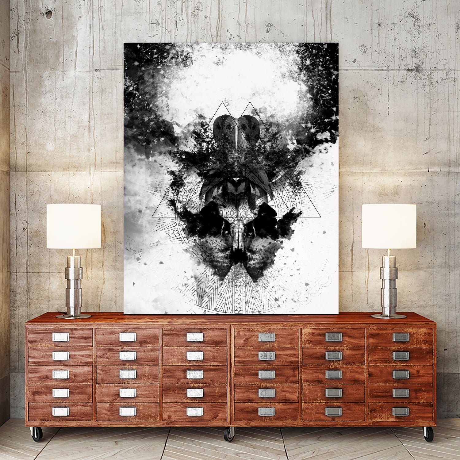 INKBLOT by Ana Rita Silva on GIANT ART - white photo illustration