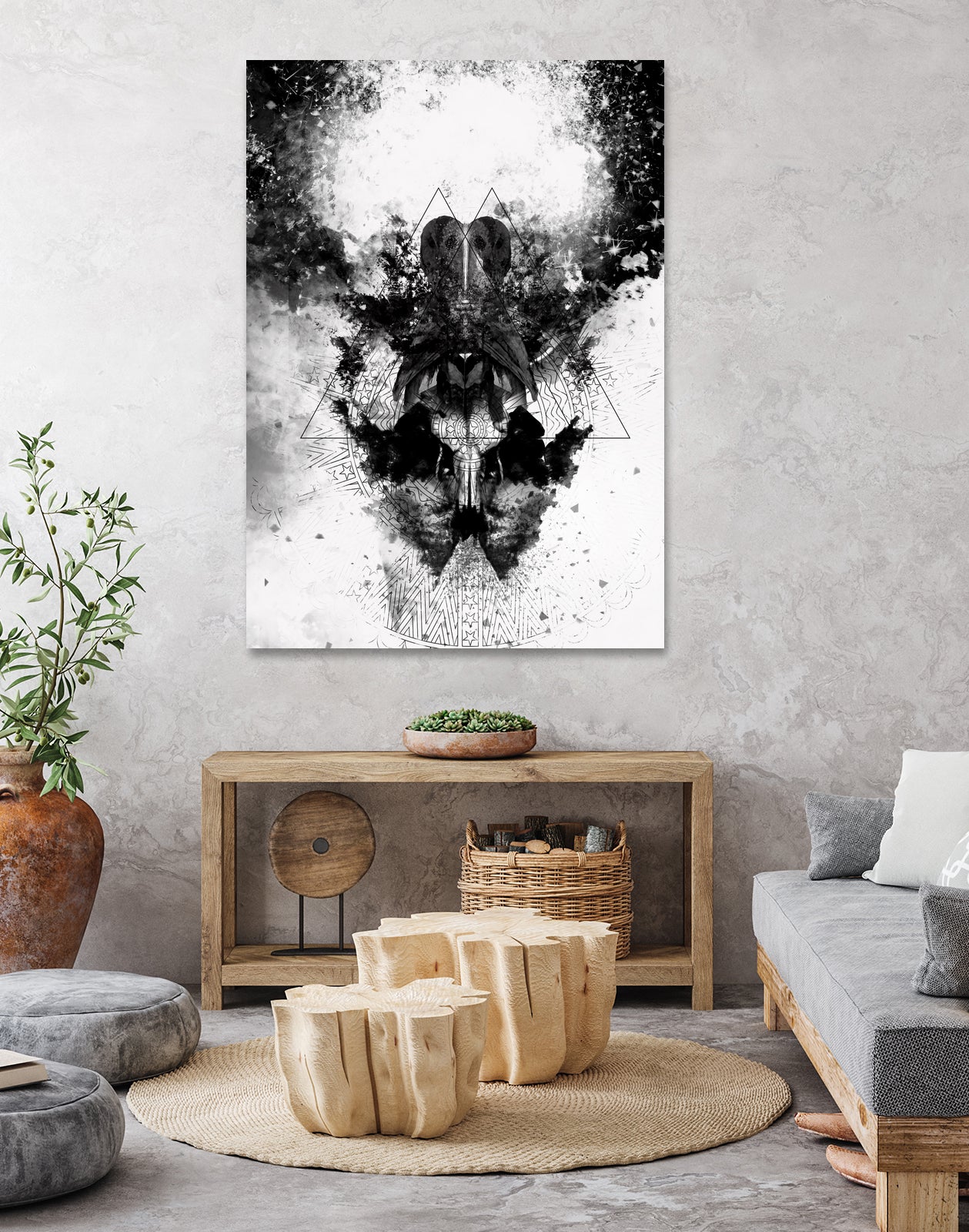 INKBLOT by Ana Rita Silva on GIANT ART - white photo illustration