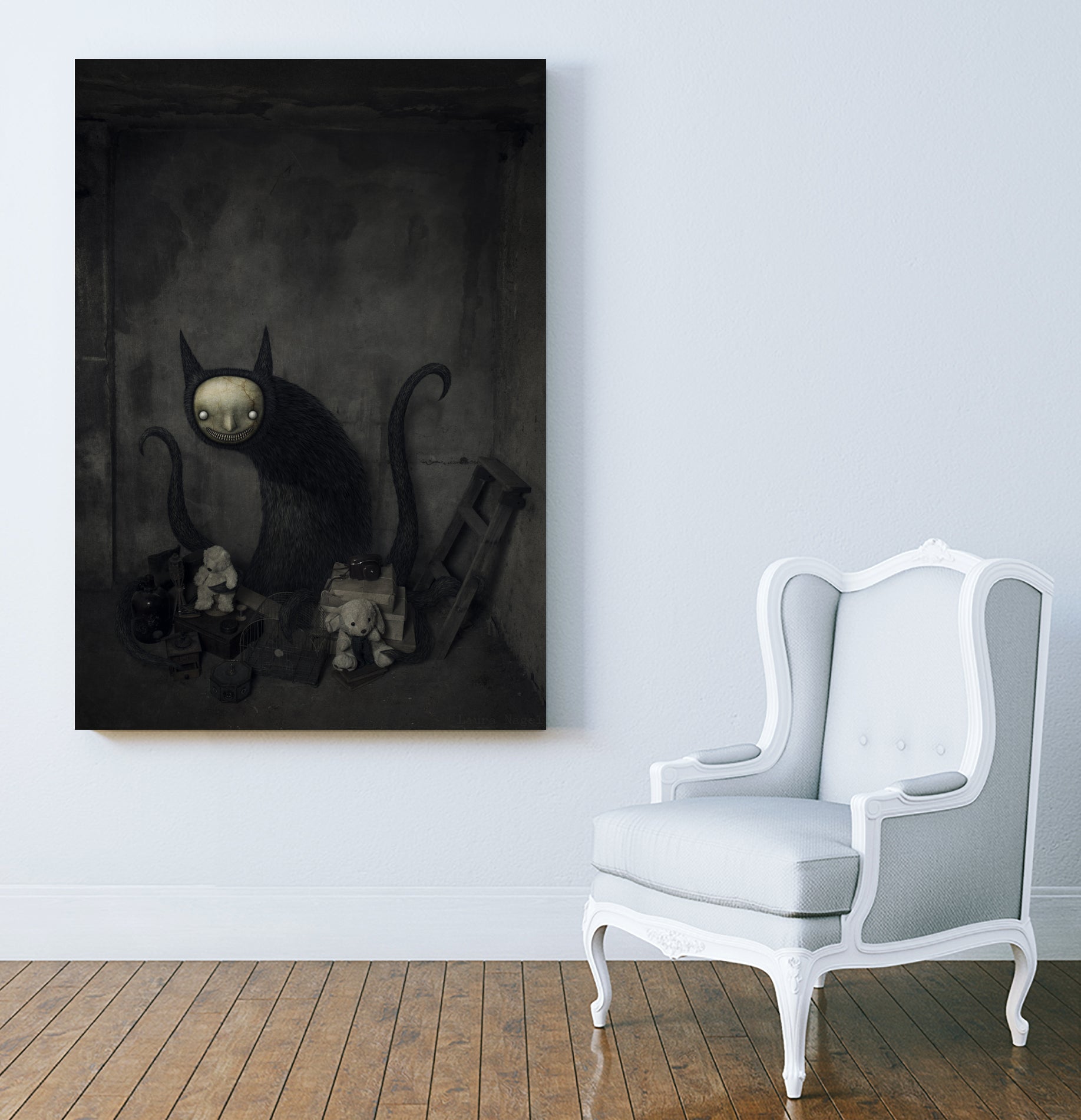 El tesoro by Laura Nagel on GIANT ART - black mixed media