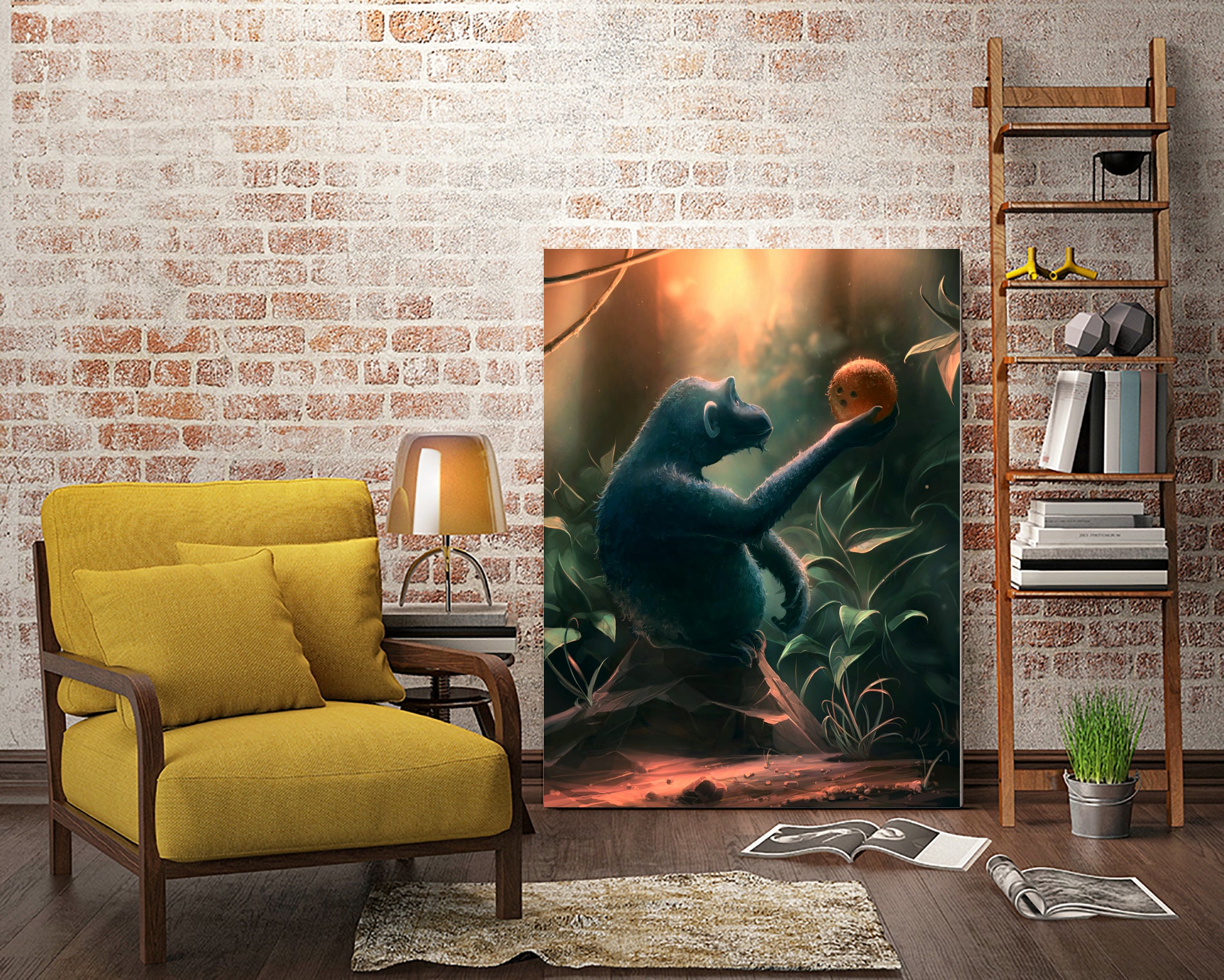 To be or not to be by Cyril Rolando on GIANT ART - green digital painting