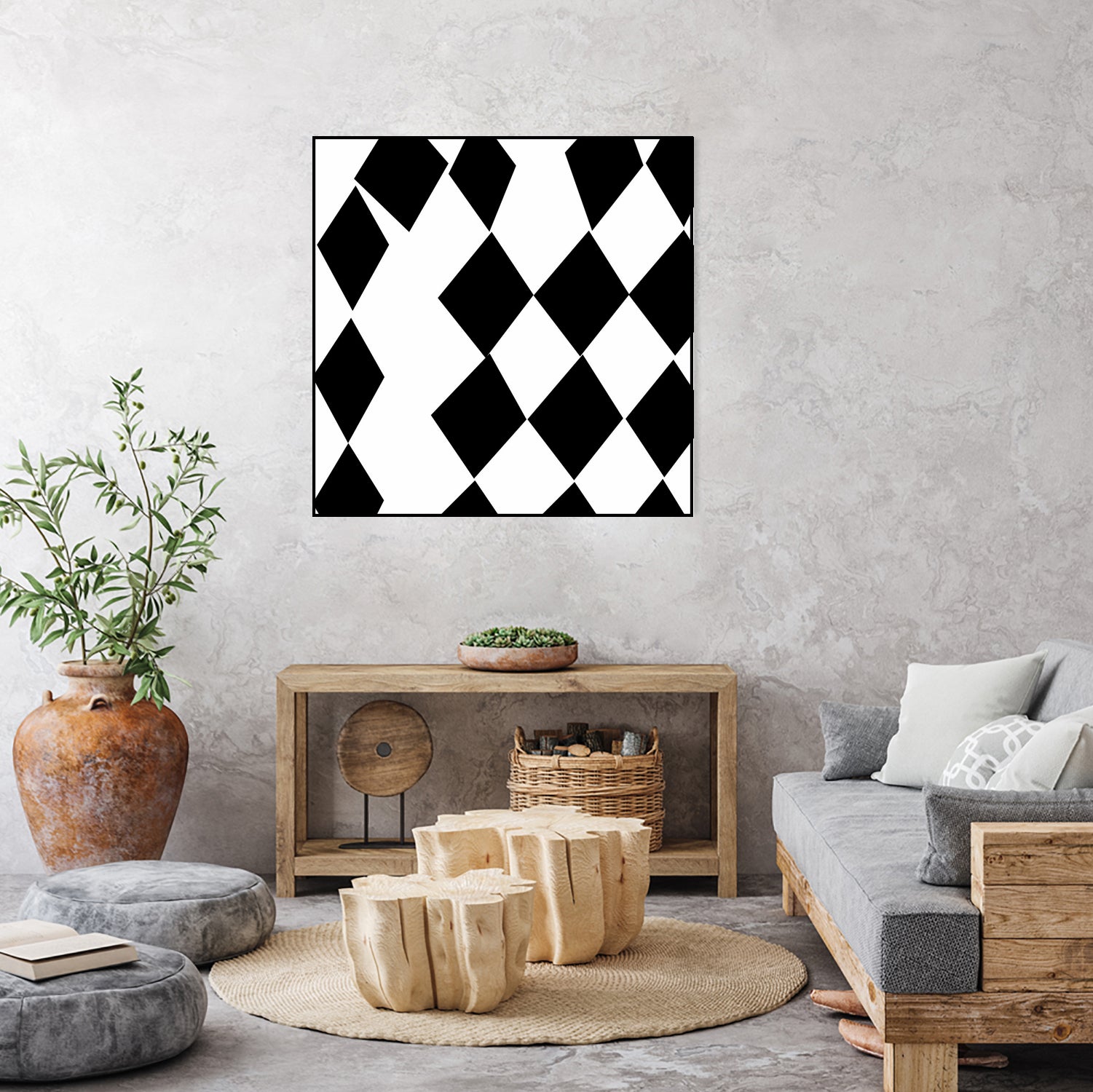 Black and White Harlequin by Katie Lawrence on GIANT ART - white digital drawing