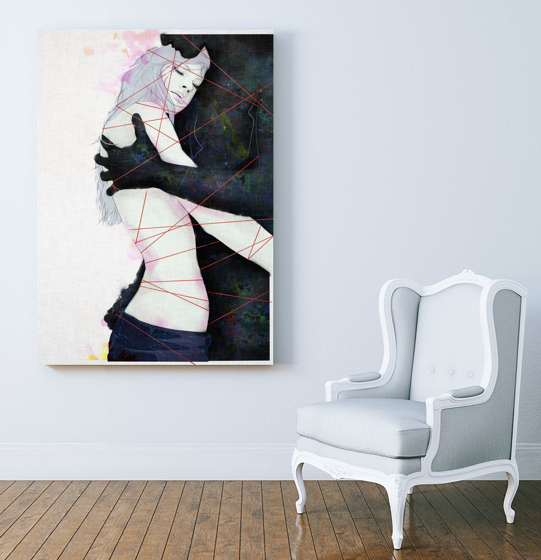 lovers by Yuichi Suzuki on GIANT ART - gray digital drawing