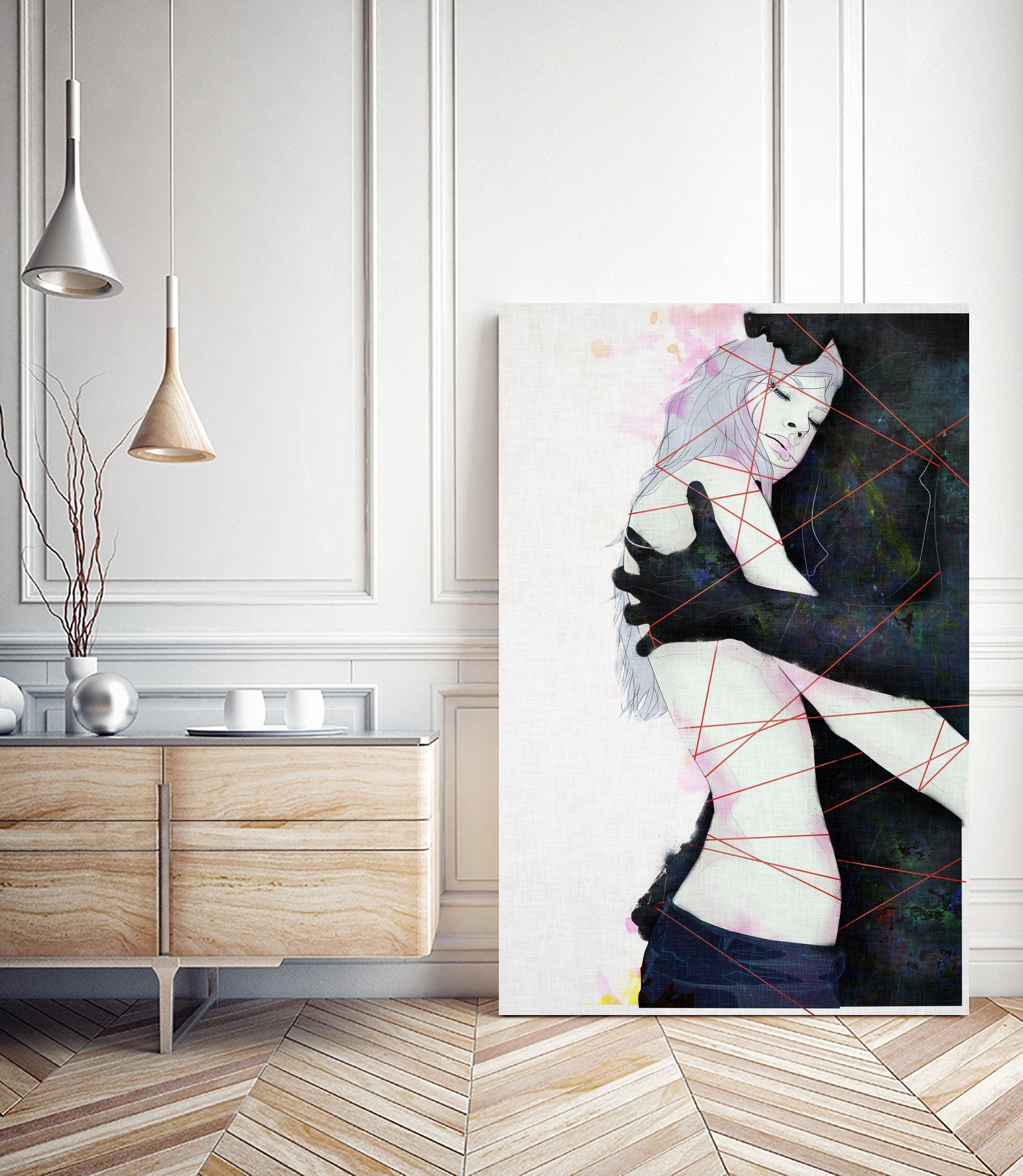 lovers by Yuichi Suzuki on GIANT ART - gray digital drawing