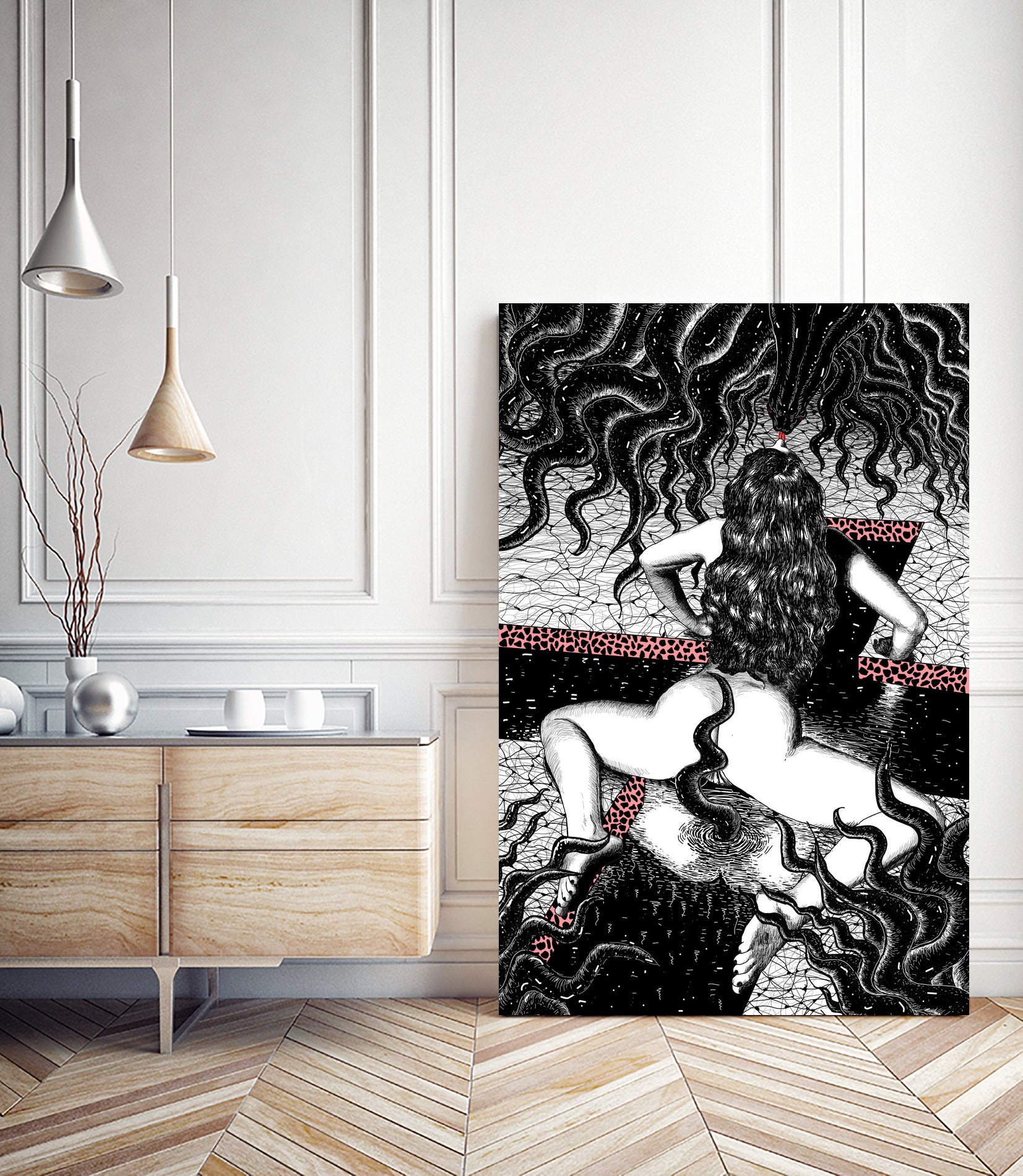 Hydra´s Kiss by Petra Brnardic on GIANT ART - white character design