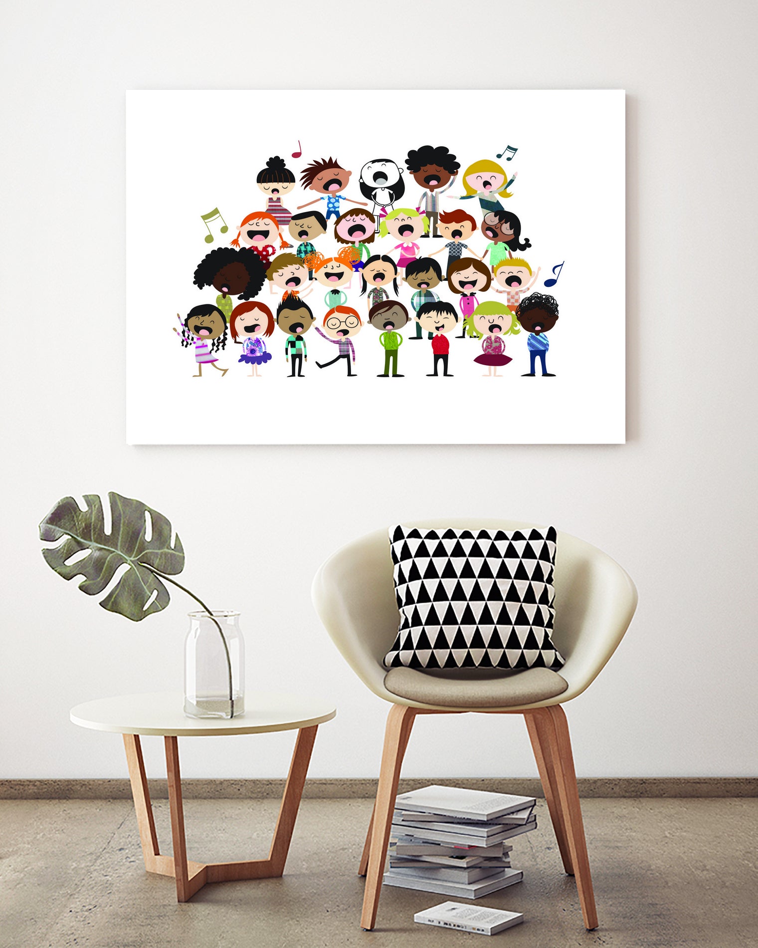 Sing by Holly Hatam on GIANT ART - black digital painting