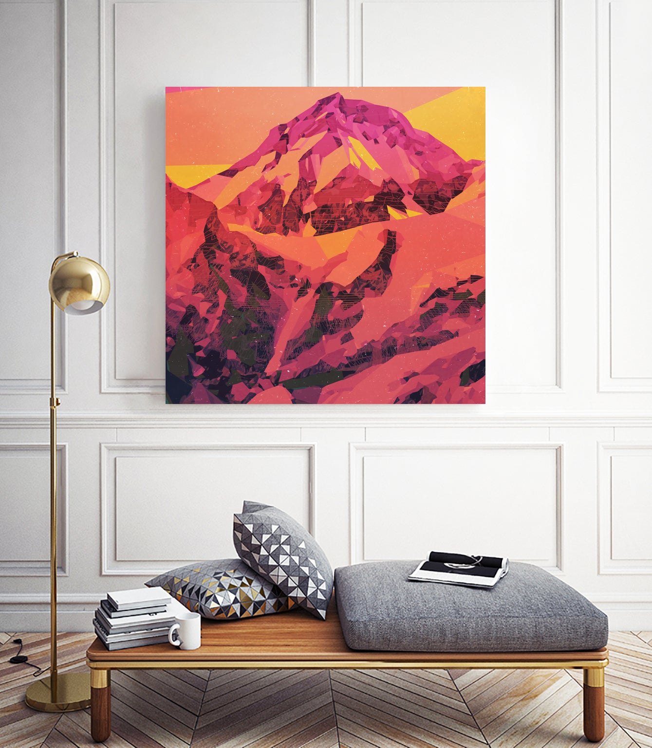 Daydreaming by Jamison Gish on GIANT ART - orange digital painting