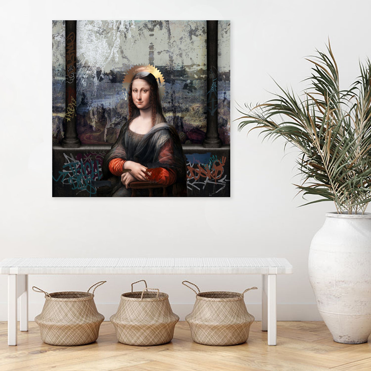 Gioconda by José Luis Guerrero on GIANT ART - gray digital painting