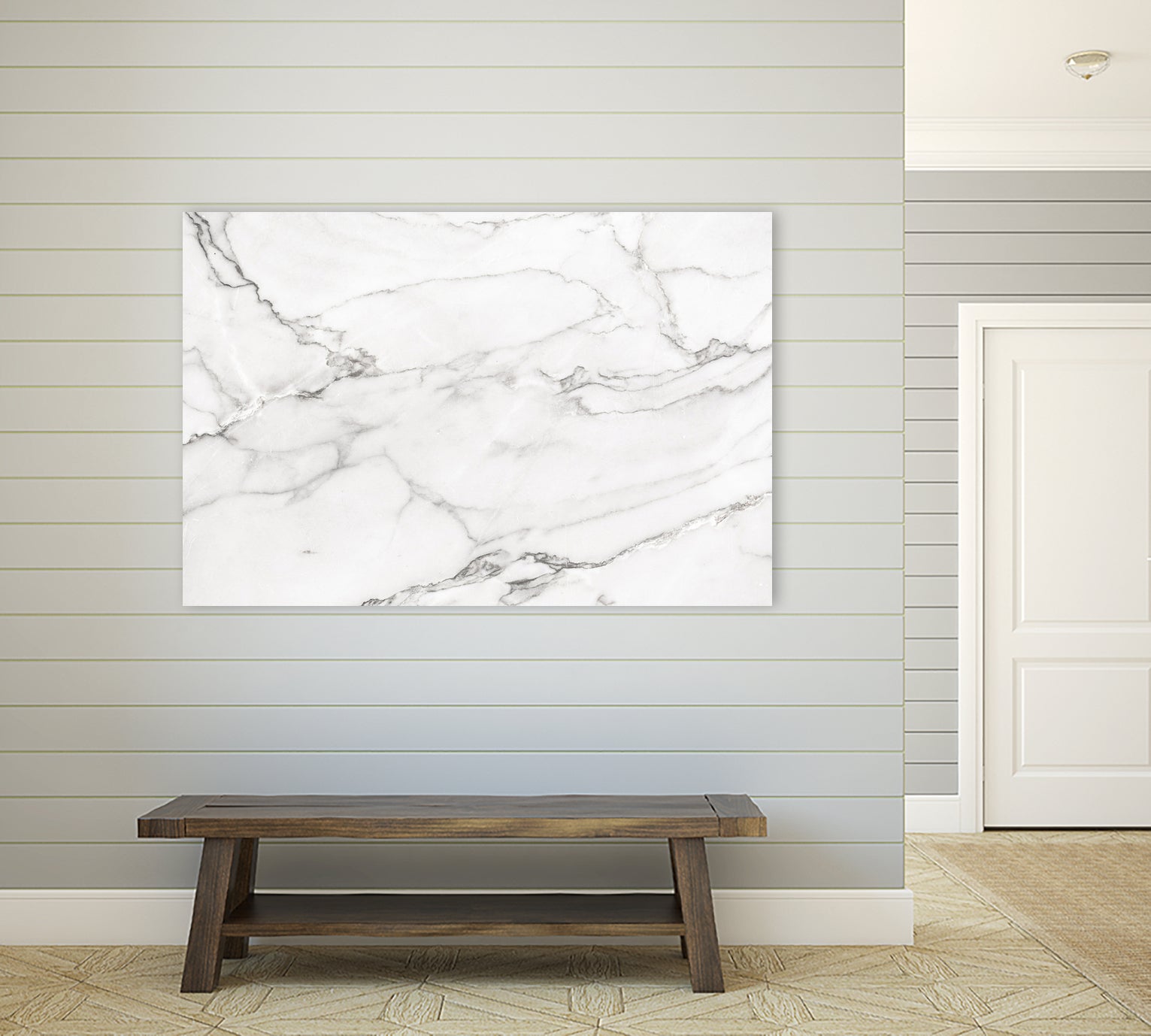 White Marble V by amini 54 on GIANT ART - white photo manipulation