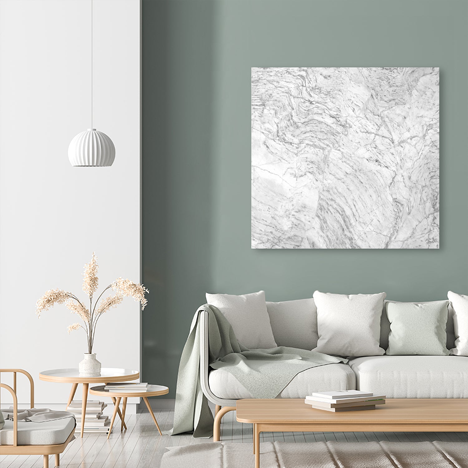 White Marble IV by amini 54 on GIANT ART - white photo manipulation