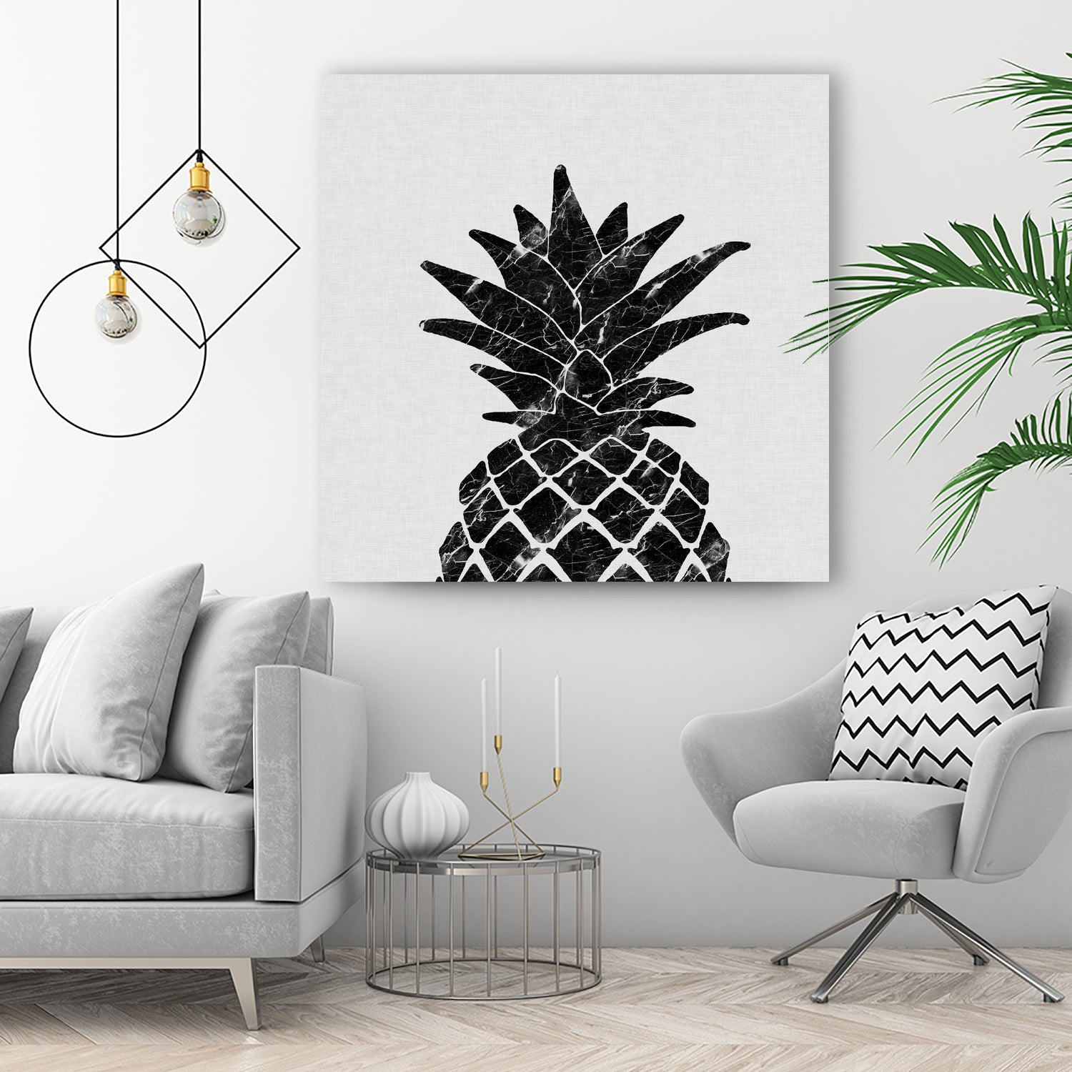 Marble Pineapple by Dana Shek on GIANT ART - white photo illustration