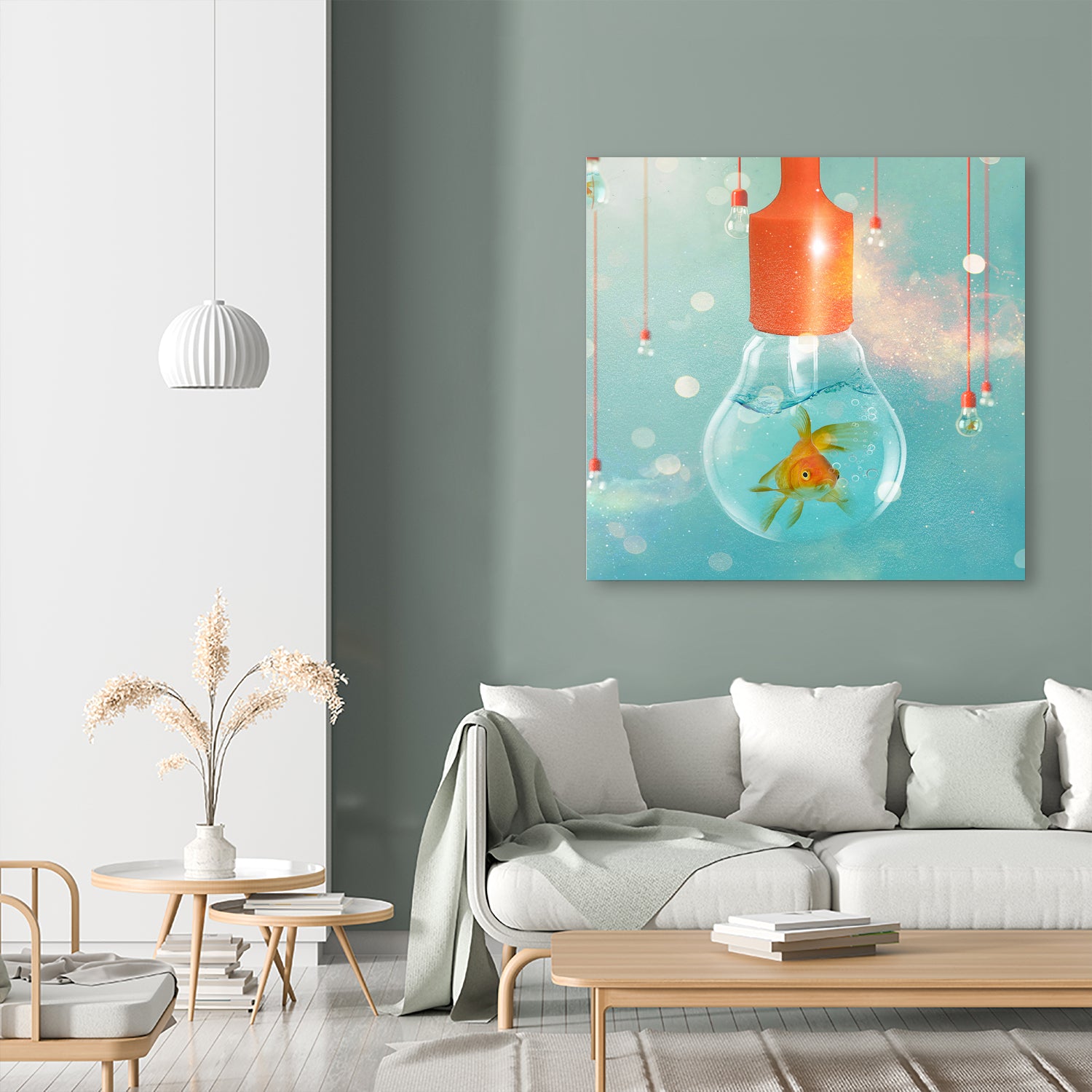 GOLDFISH IDEAS by Vin Zzep on GIANT ART - white digital drawing