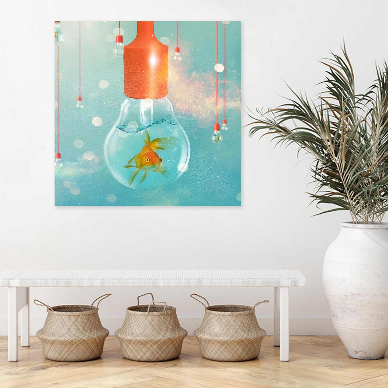 GOLDFISH IDEAS by Vin Zzep on GIANT ART - white digital drawing