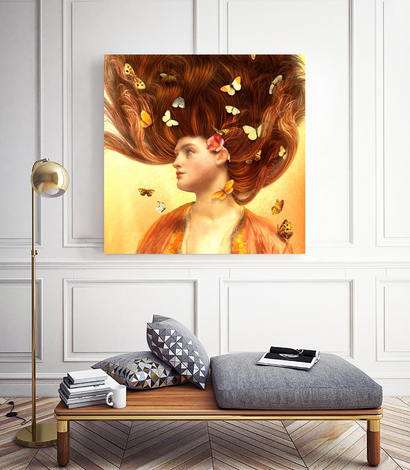 Flickering Dreams by Diogo Veríssimo on GIANT ART - orange photo manipulation