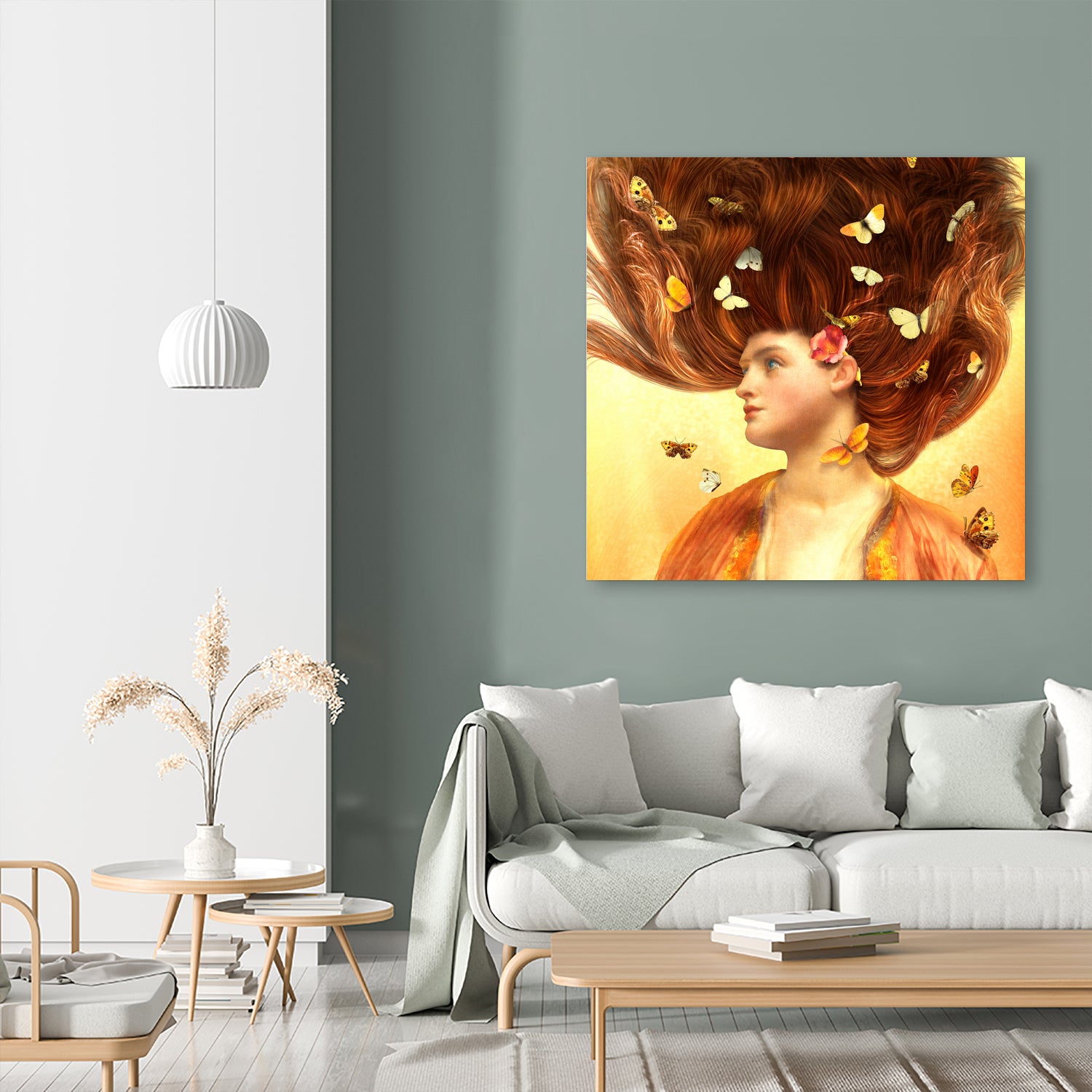 Flickering Dreams by Diogo Veríssimo on GIANT ART - orange photo manipulation