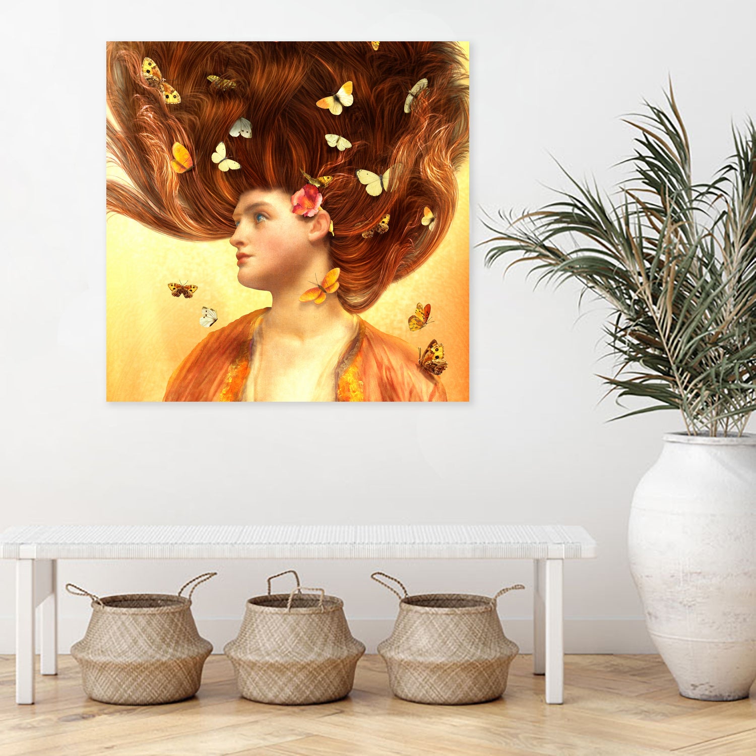 Flickering Dreams by Diogo Veríssimo on GIANT ART - orange photo manipulation