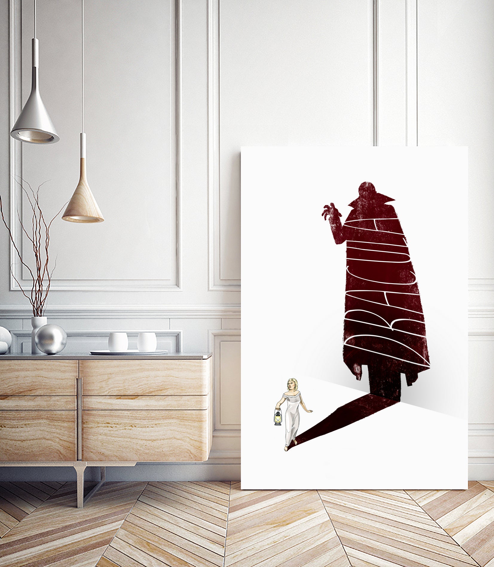 Dracula (1931) by Jason Ratliff on GIANT ART - red digital painting